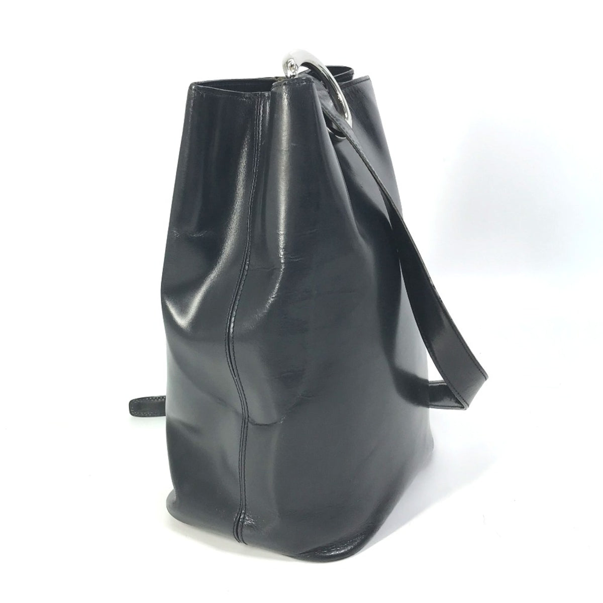 Cartier Black Leather Shoulder Bag (Pre-Owned)