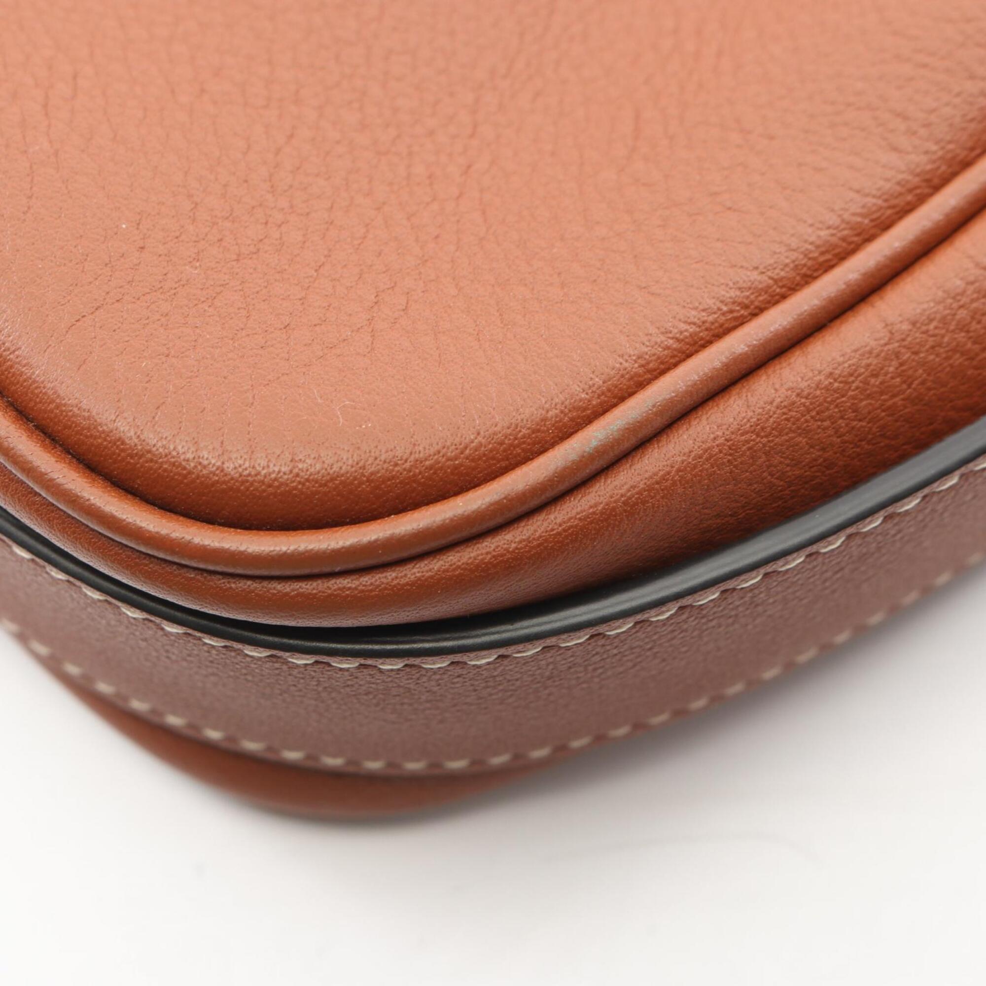 Celine Brown Leather Handbag (Pre-Owned)