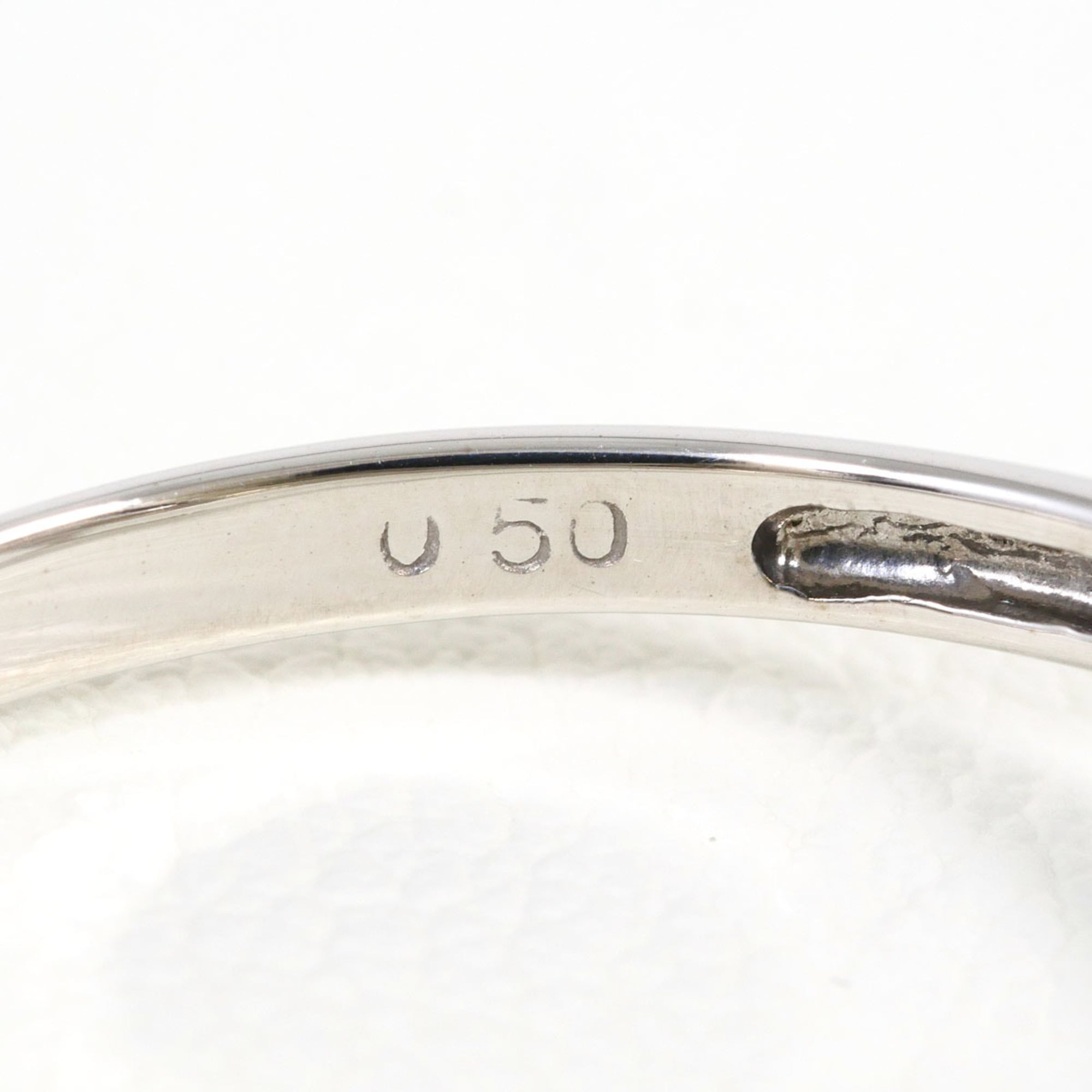 Unbranded White Gold White Gold (14K) Band Ring (Pre-Owned)
