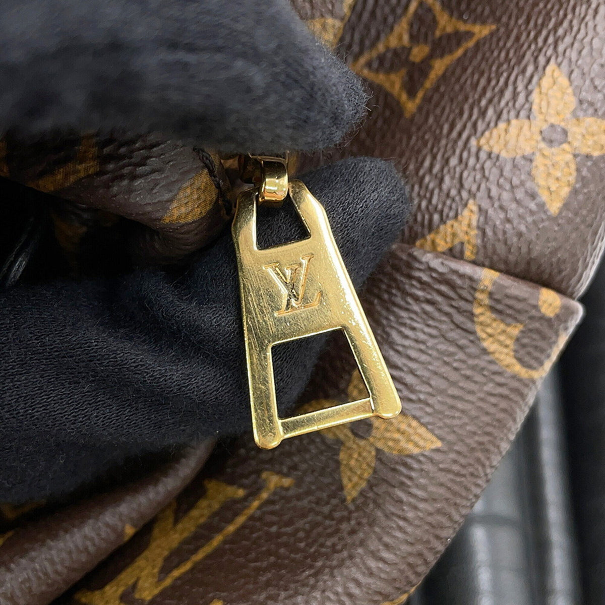Louis Vuitton Noir Monogram Backpack (Pre-Owned)