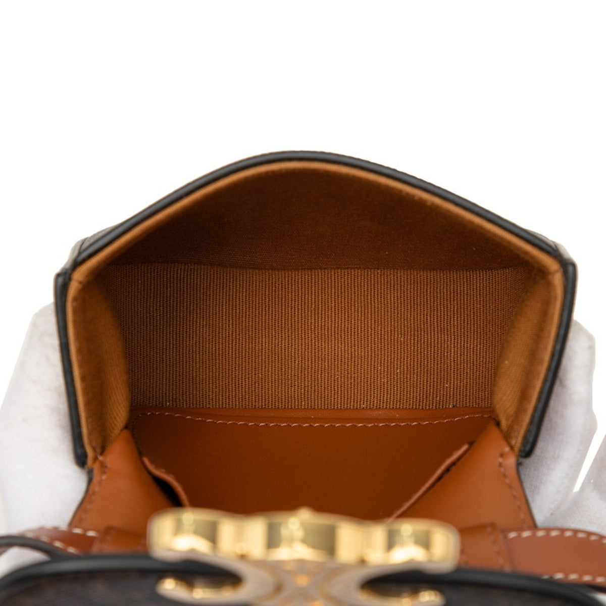 Celine Black Brown Pvc Leather Shoulder Bag (Pre-Owned)