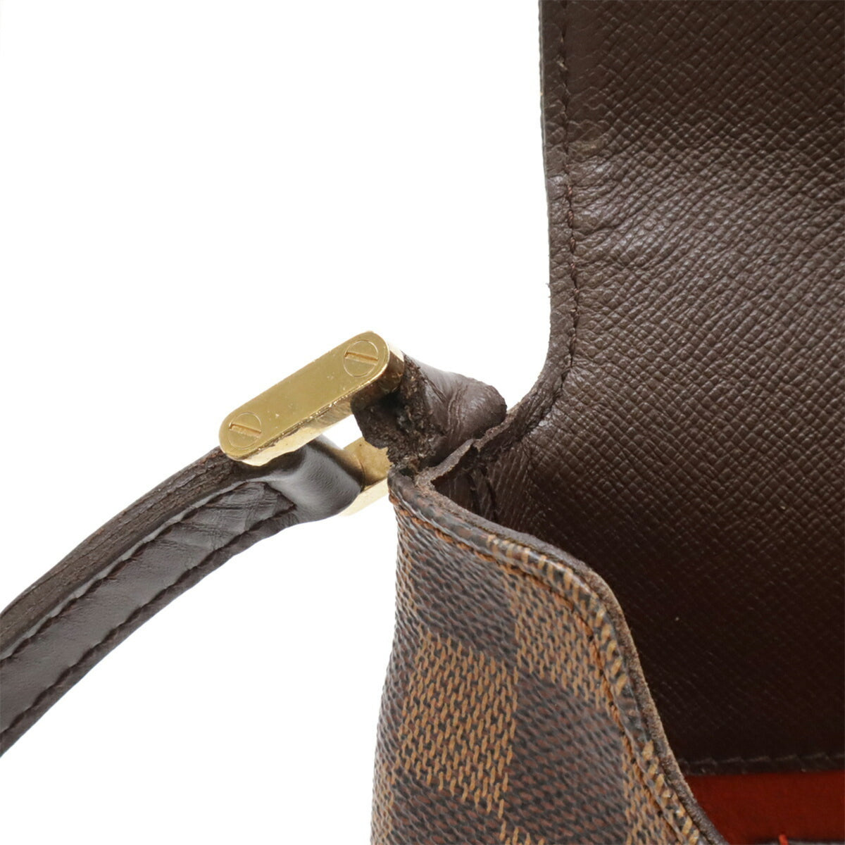 Louis Vuitton Damier Brown Pvc Shoulder Bag (Pre-Owned)