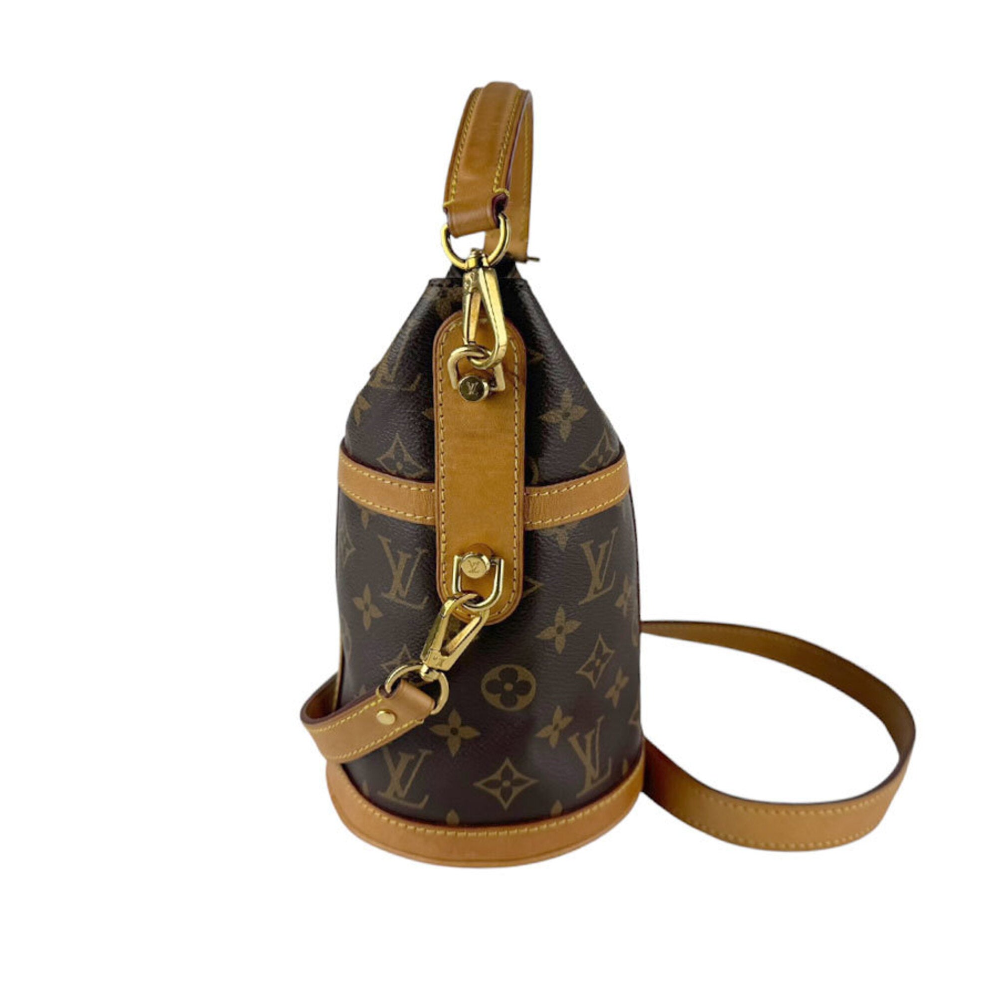 Louis Vuitton Brown Monogram Monogram Shoulder Bag (Pre-Owned)