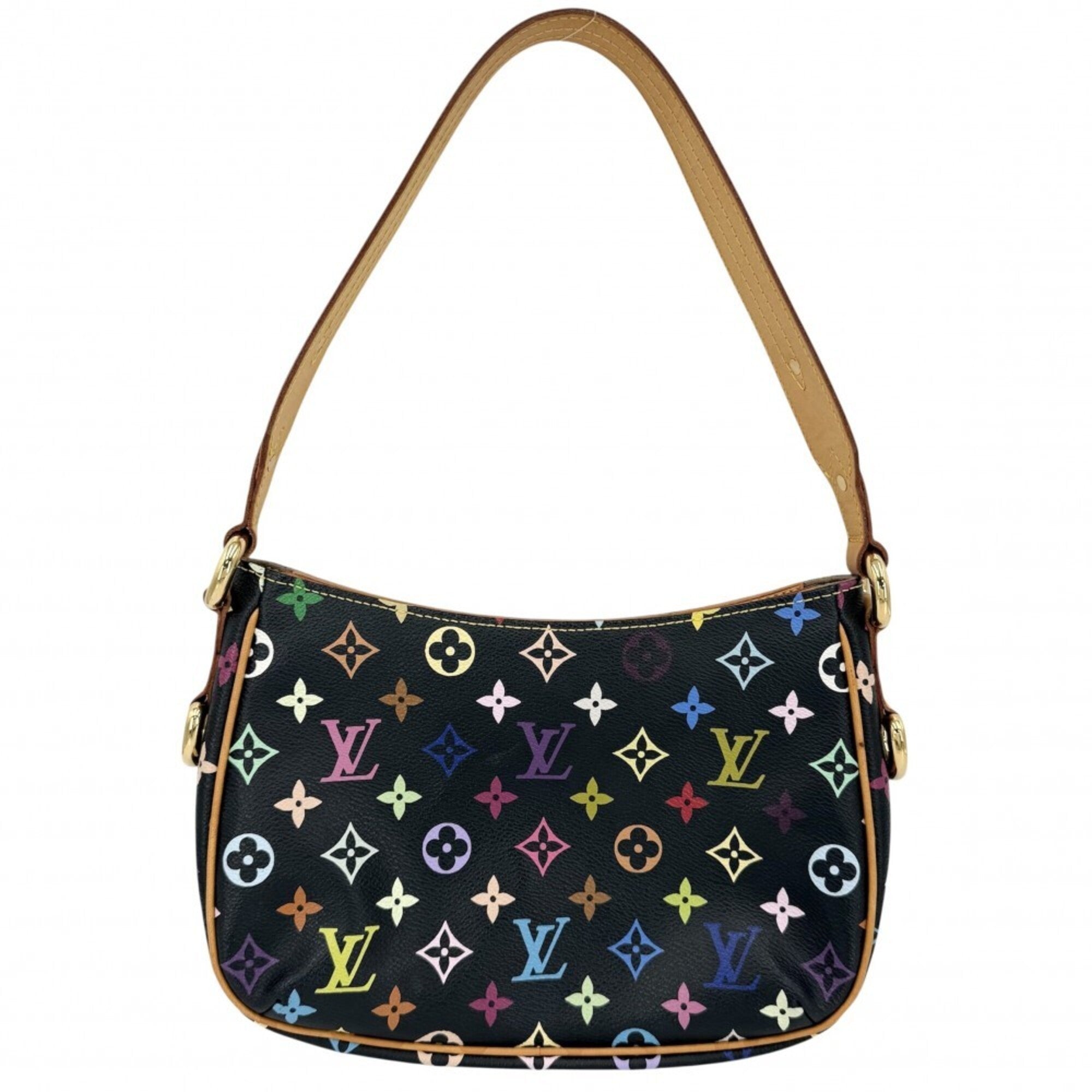 Louis Vuitton Multi-Color Noir Monogram Multicolore Shoulder Bag (Pre-Owned)