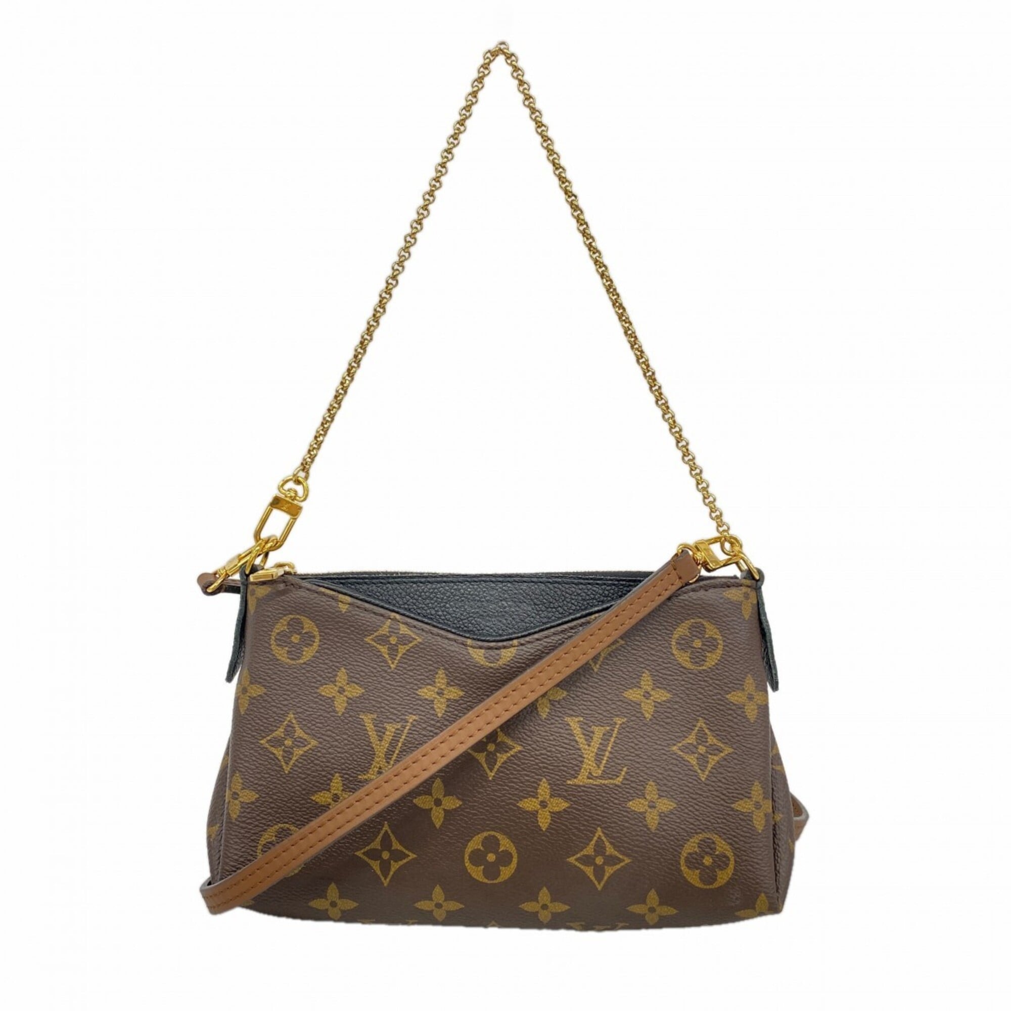 Louis Vuitton Brown Noir Handbag (Pre-Owned)