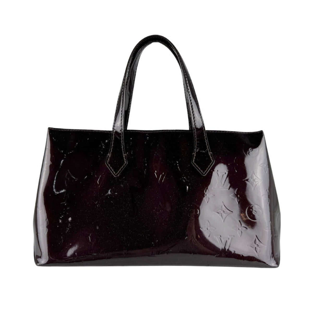 Louis Vuitton Amarante Monogram Vernis Handbag (Pre-Owned)