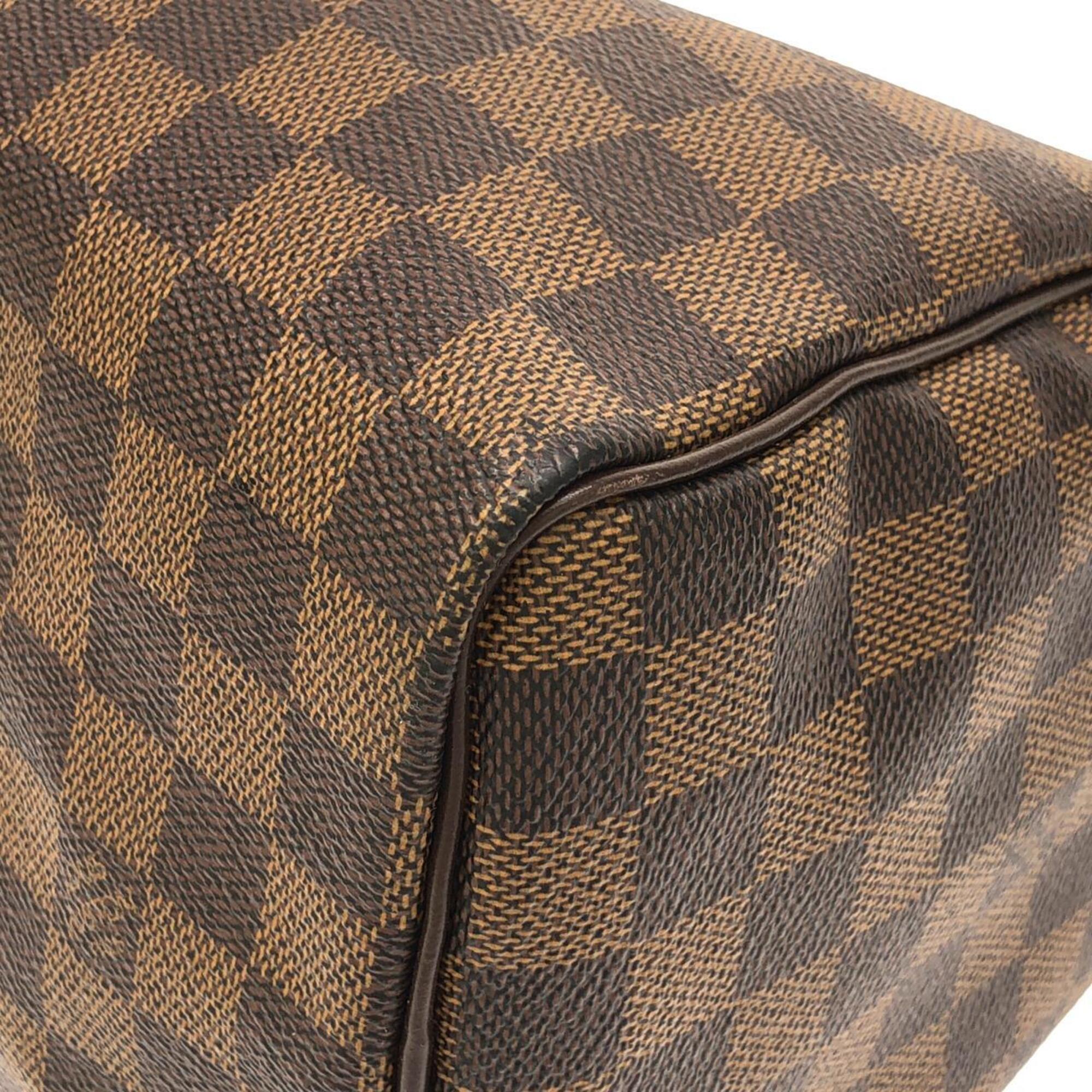 Louis Vuitton Damier Ebene Coated Canvas Boston Bag (Pre-Owned)