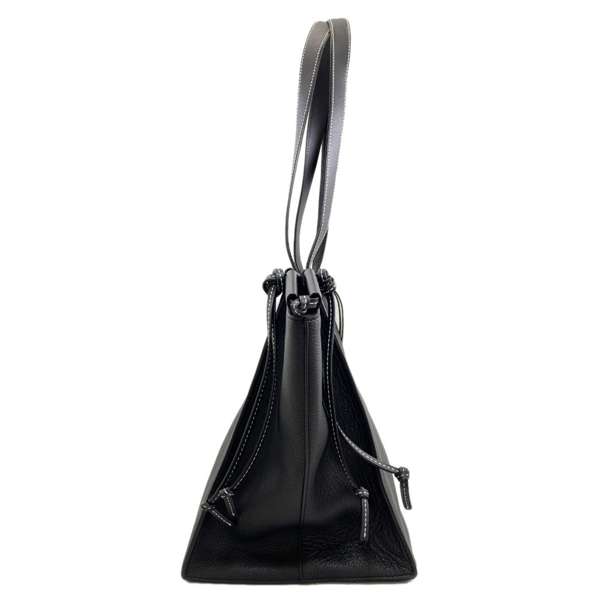 Loewe Black Leather Tote Bag (Pre-Owned)