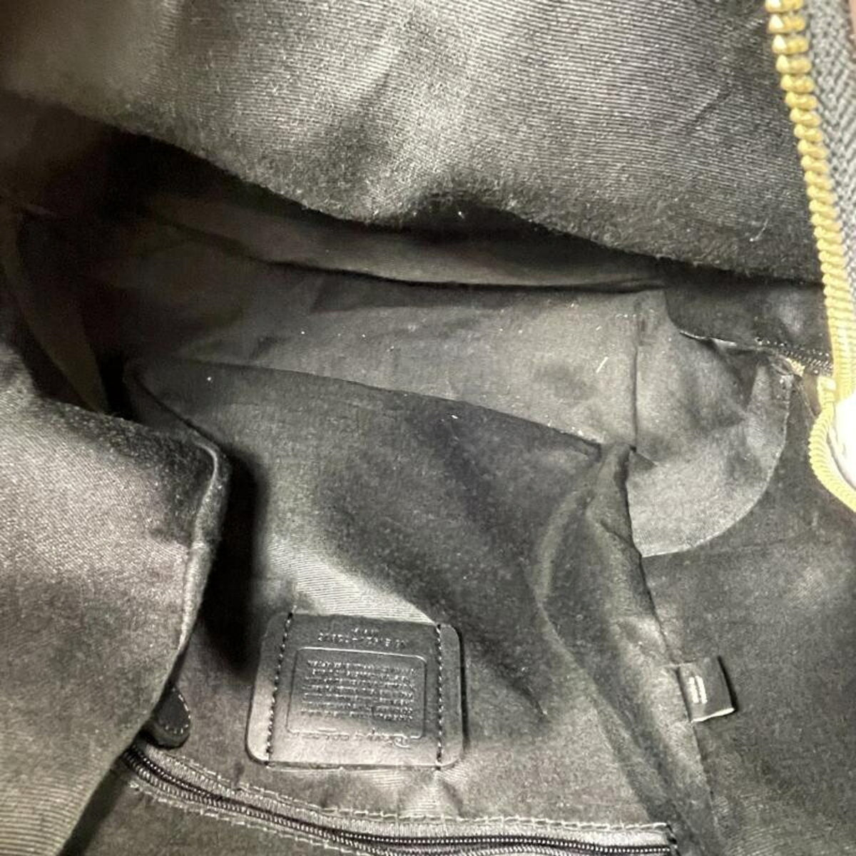 Coach Black Brown Backpack (Pre-Owned)