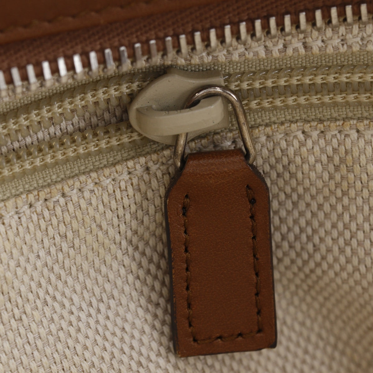 Gucci Sherry Line Brown Gg Canvas Tote Bag (Pre-Owned)