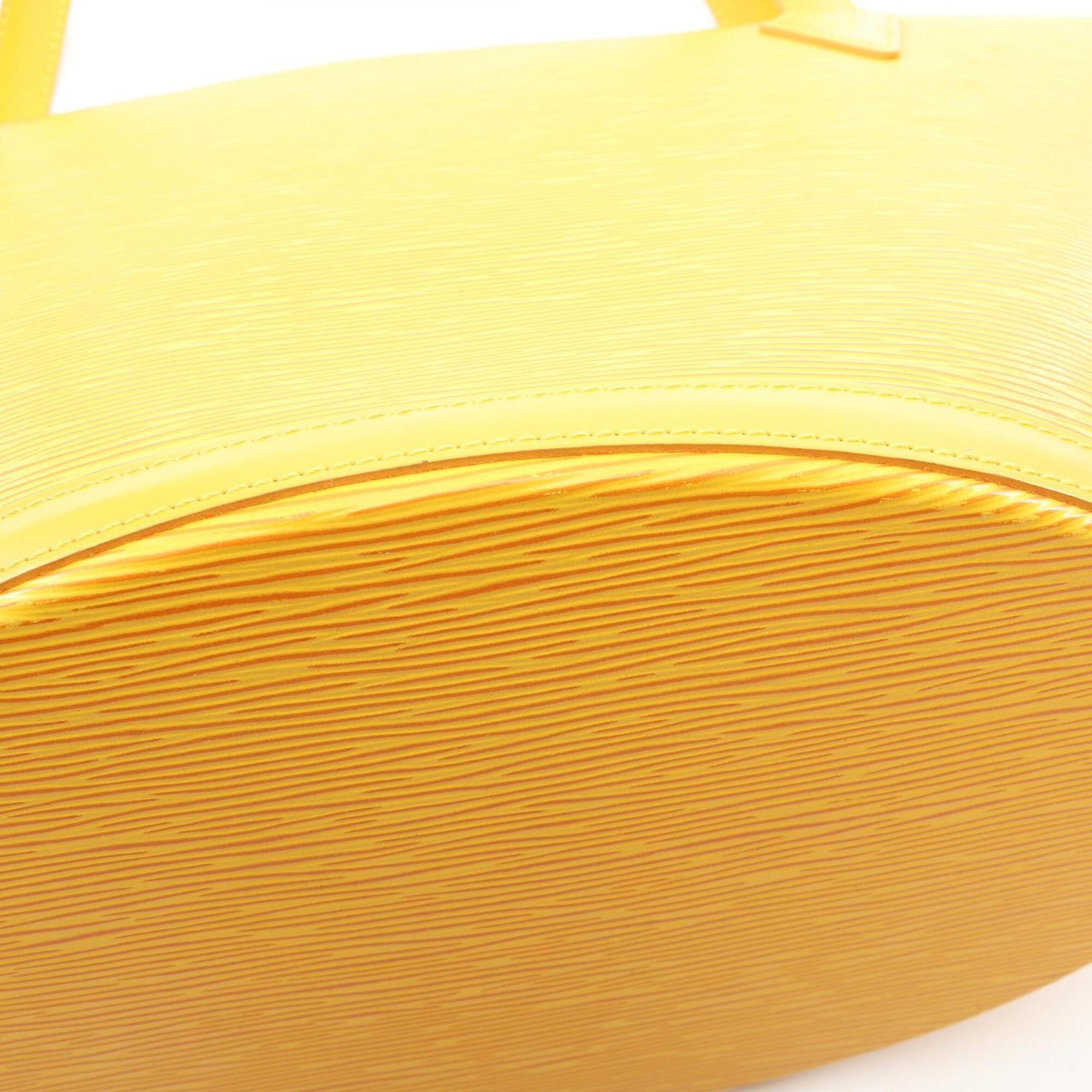 Louis Vuitton Yellow Epi Leather Handbag Shoulder Bag (Pre-Owned)