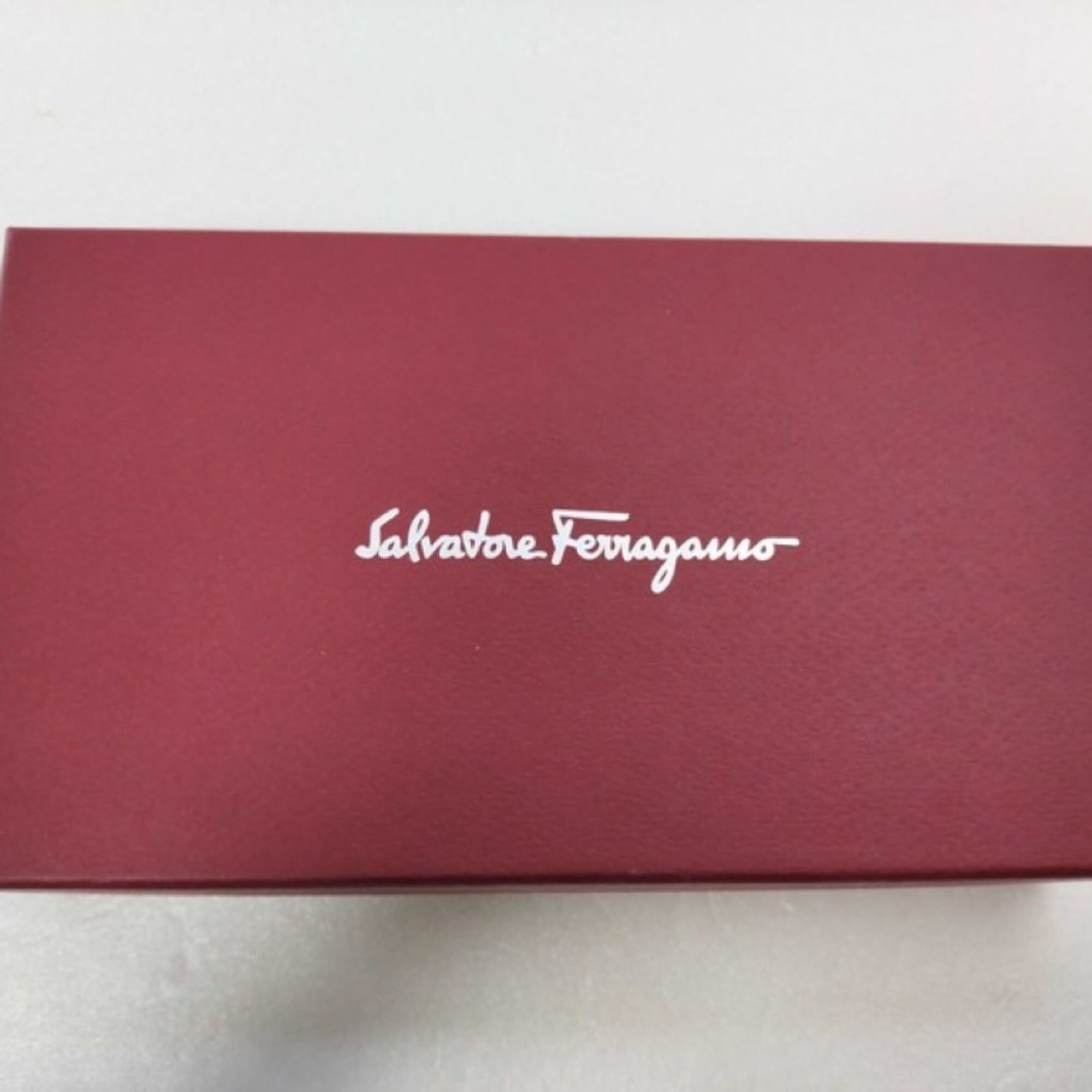 Salvatore Ferragamo Blue Leather Coin Purse/Coin Case (Pre-Owned)