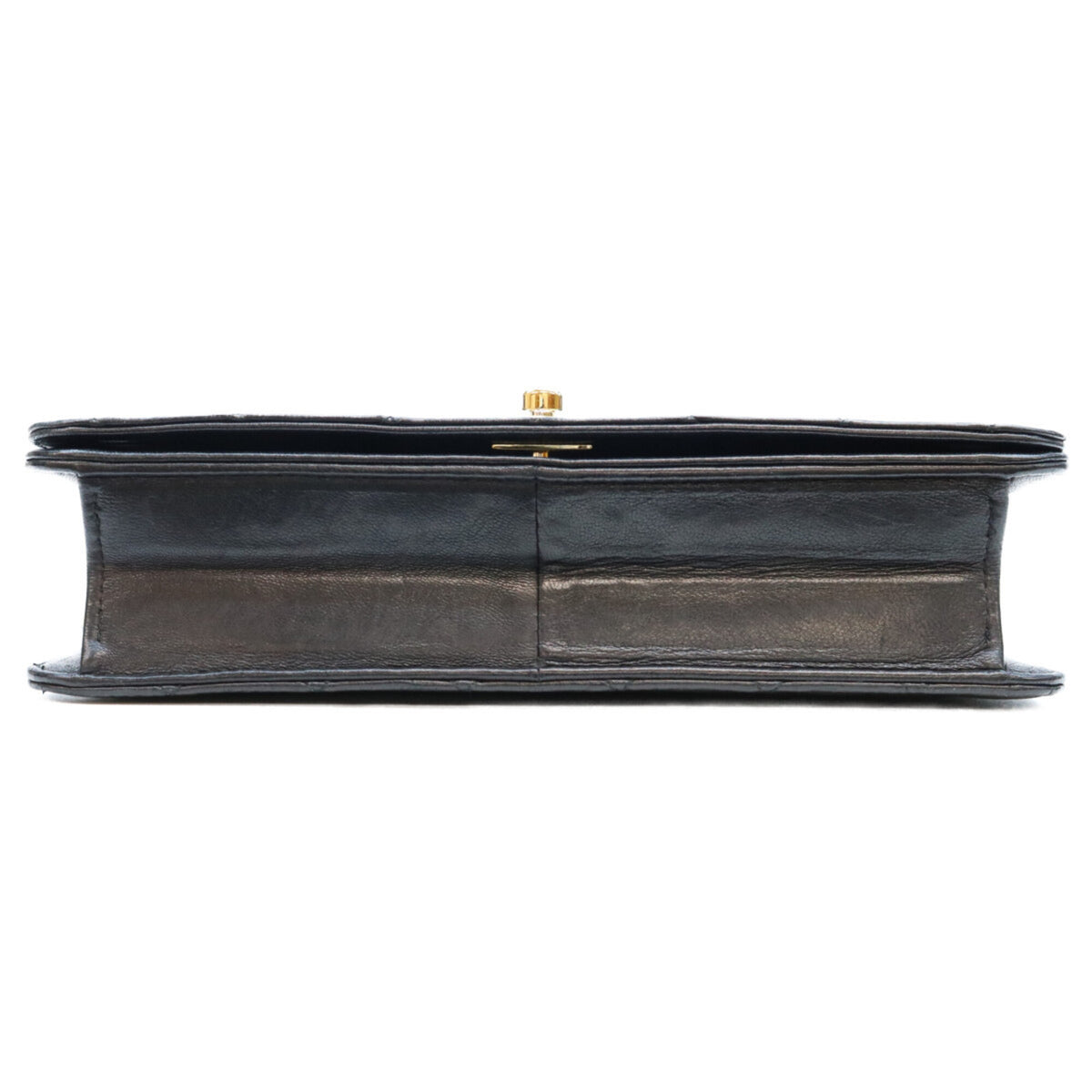 Chanel Black Leather Shoulder Bag (Pre-Owned)
