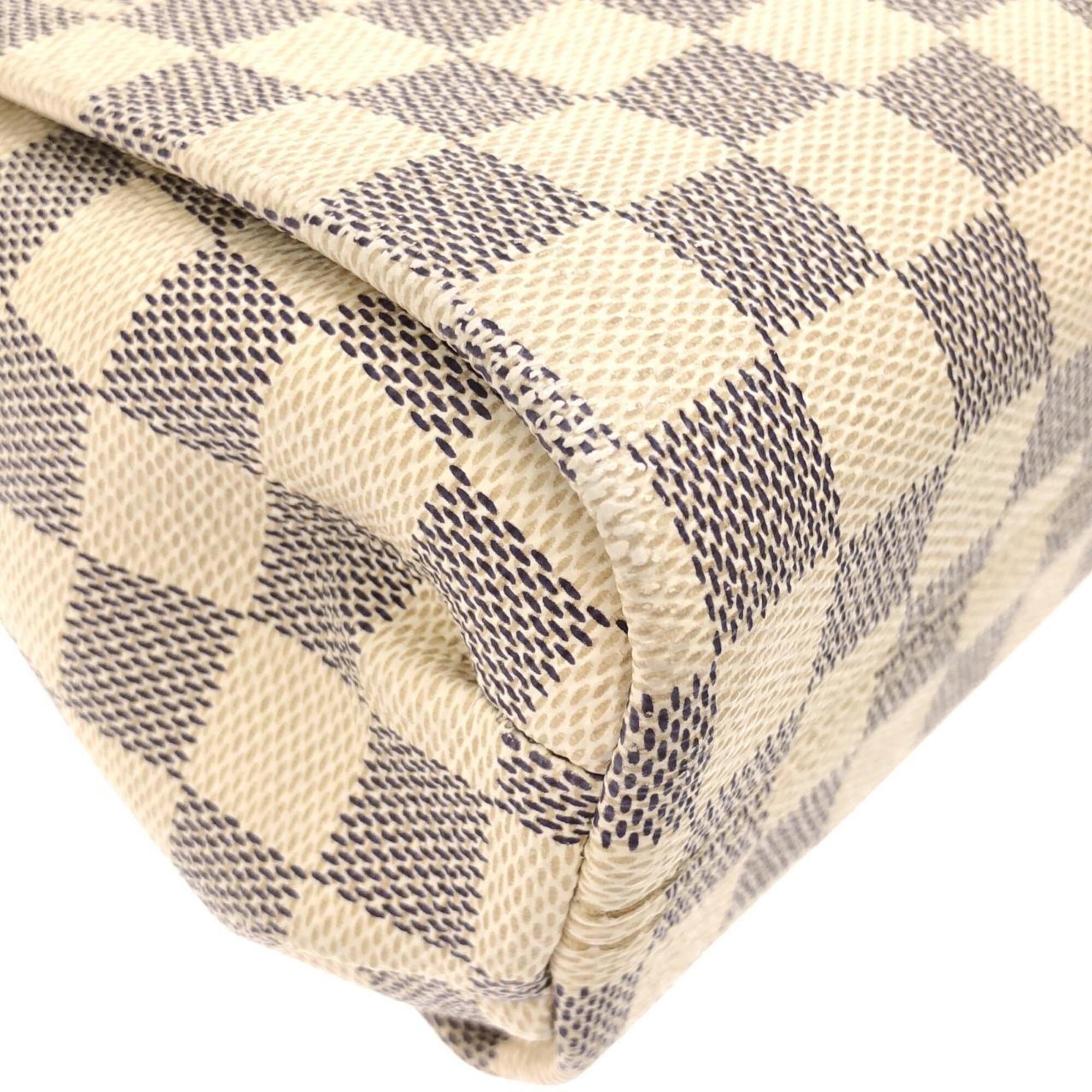 Louis Vuitton Azur Coated Canvas Handbag (Pre-Owned)