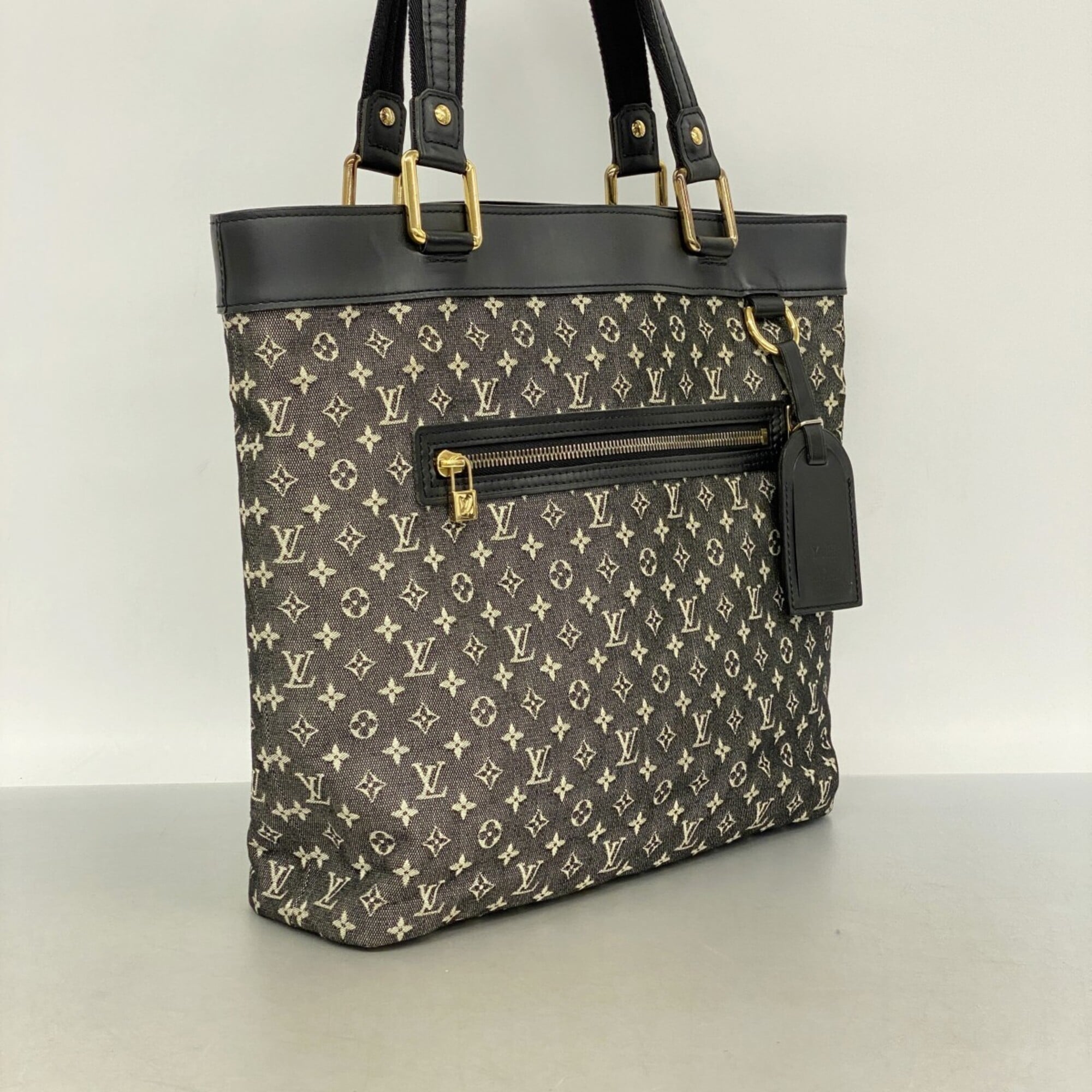 Louis Vuitton Noir Tote Bag (Pre-Owned)