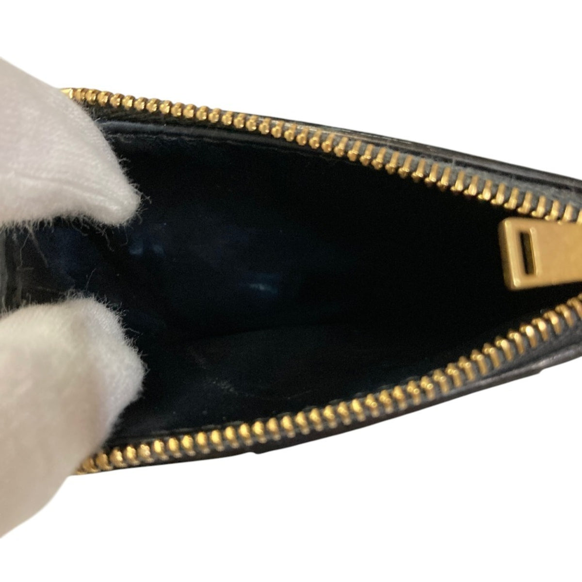 Bottega Veneta Intrecciato Black Wallet (Tri-Fold) (Pre-Owned)