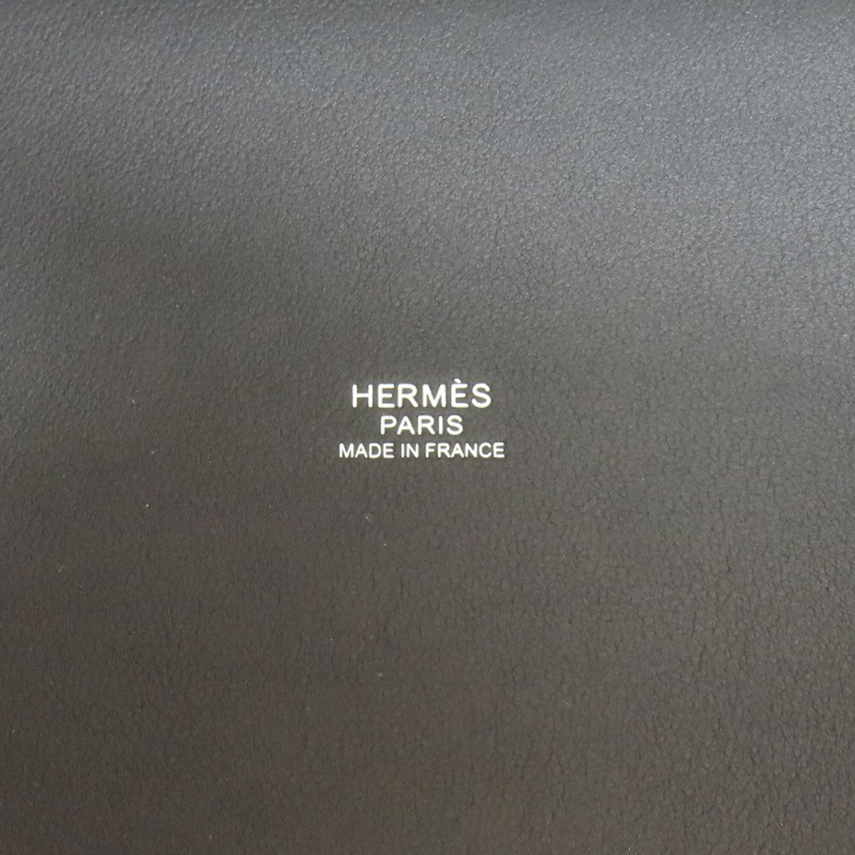 Hermes Black Blue Brown Ecru Toile H Swift Leather Handbag (Pre-Owned)