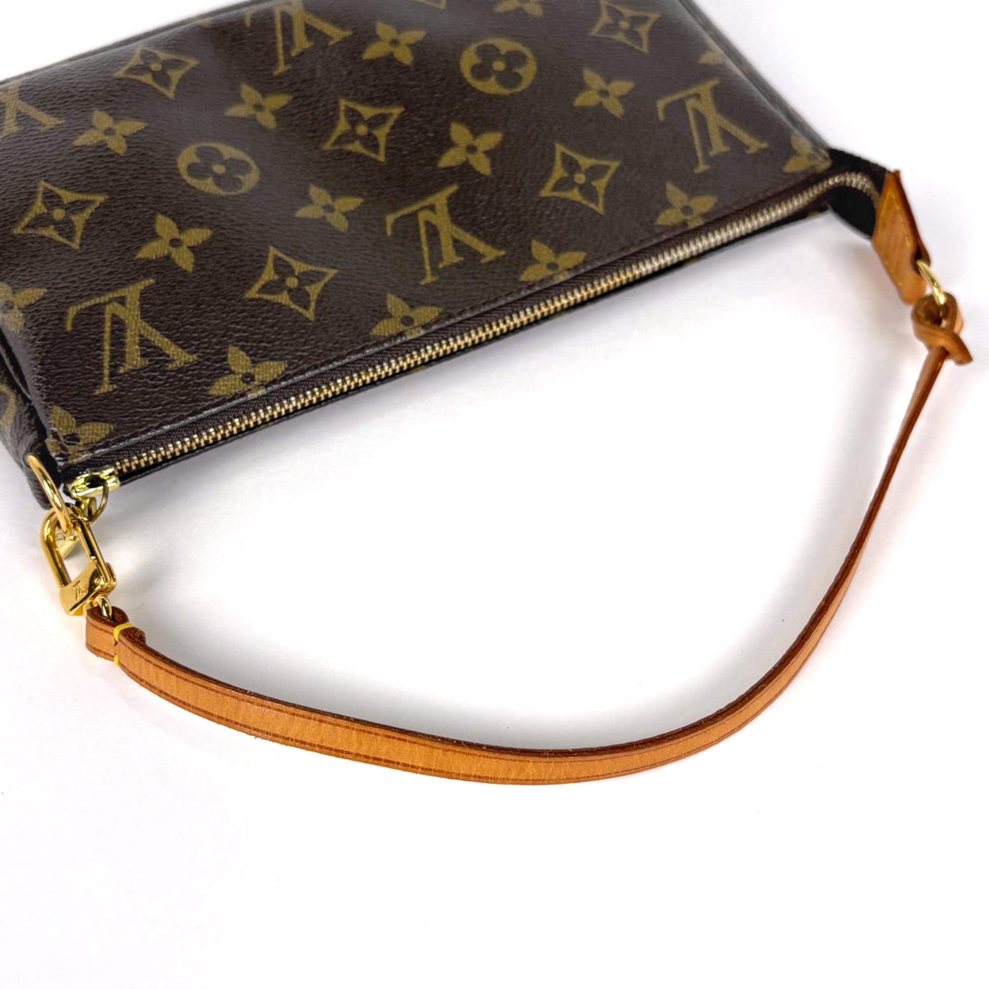 Louis Vuitton Brown Monogram Monogram Pochette Pouch (Pre-Owned)