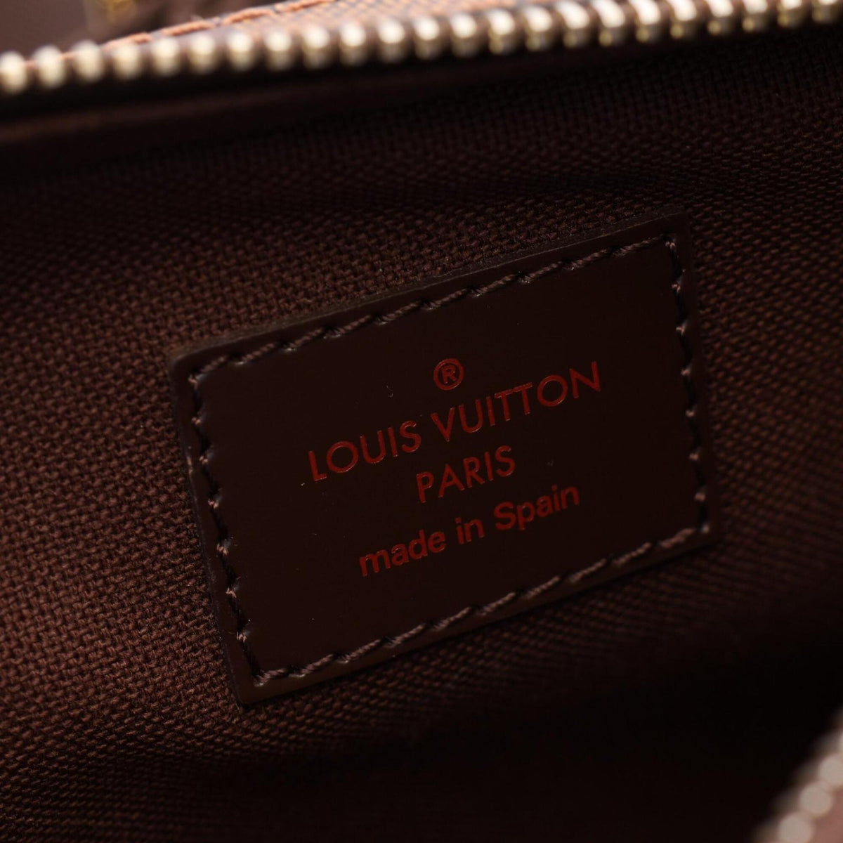 Louis Vuitton Damier Brown Ebene Coated Canvas Fanny Pack Sling Bag (Pre-Owned)