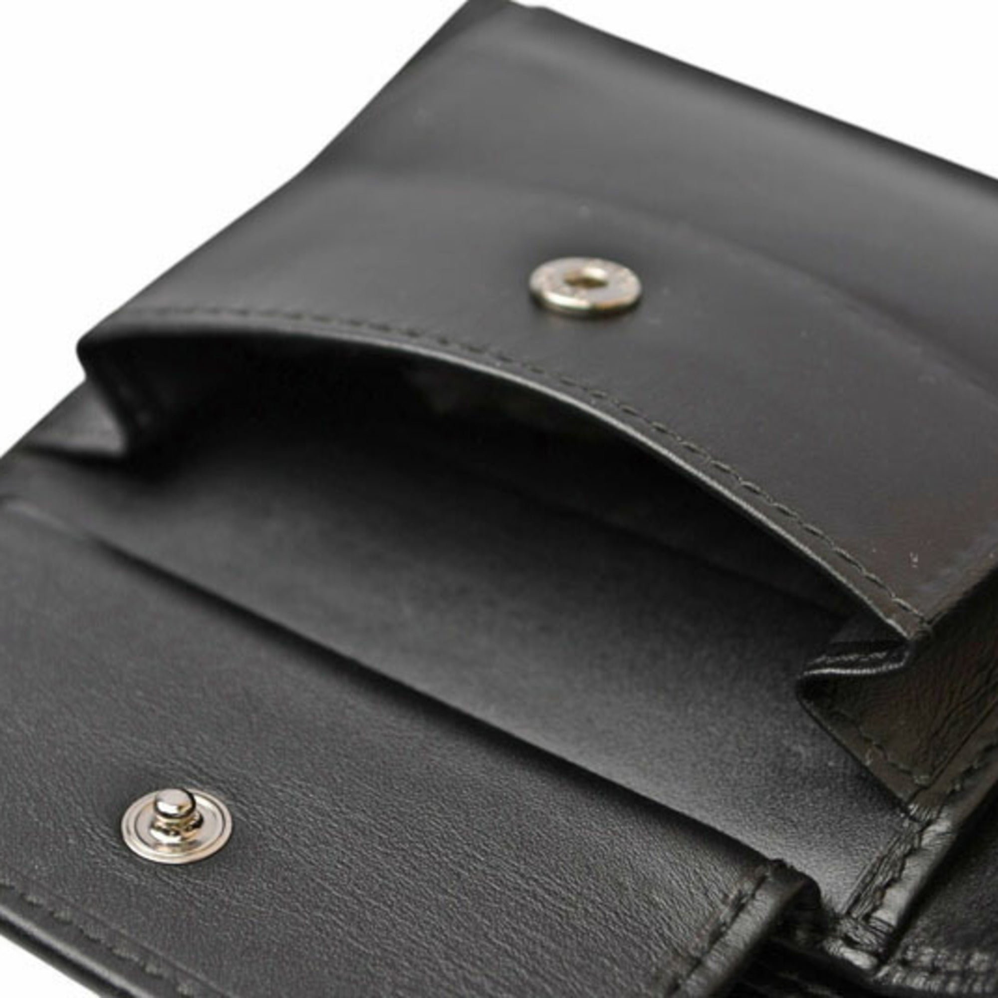 Gucci Gray Navy Red Color Pvc Wallet (Bi-Fold) (Pre-Owned)