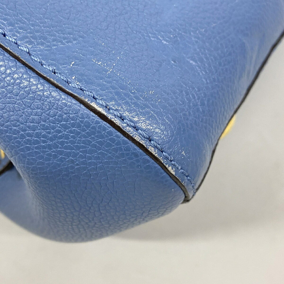 Louis Vuitton Blue Jean Handbag (Pre-Owned)