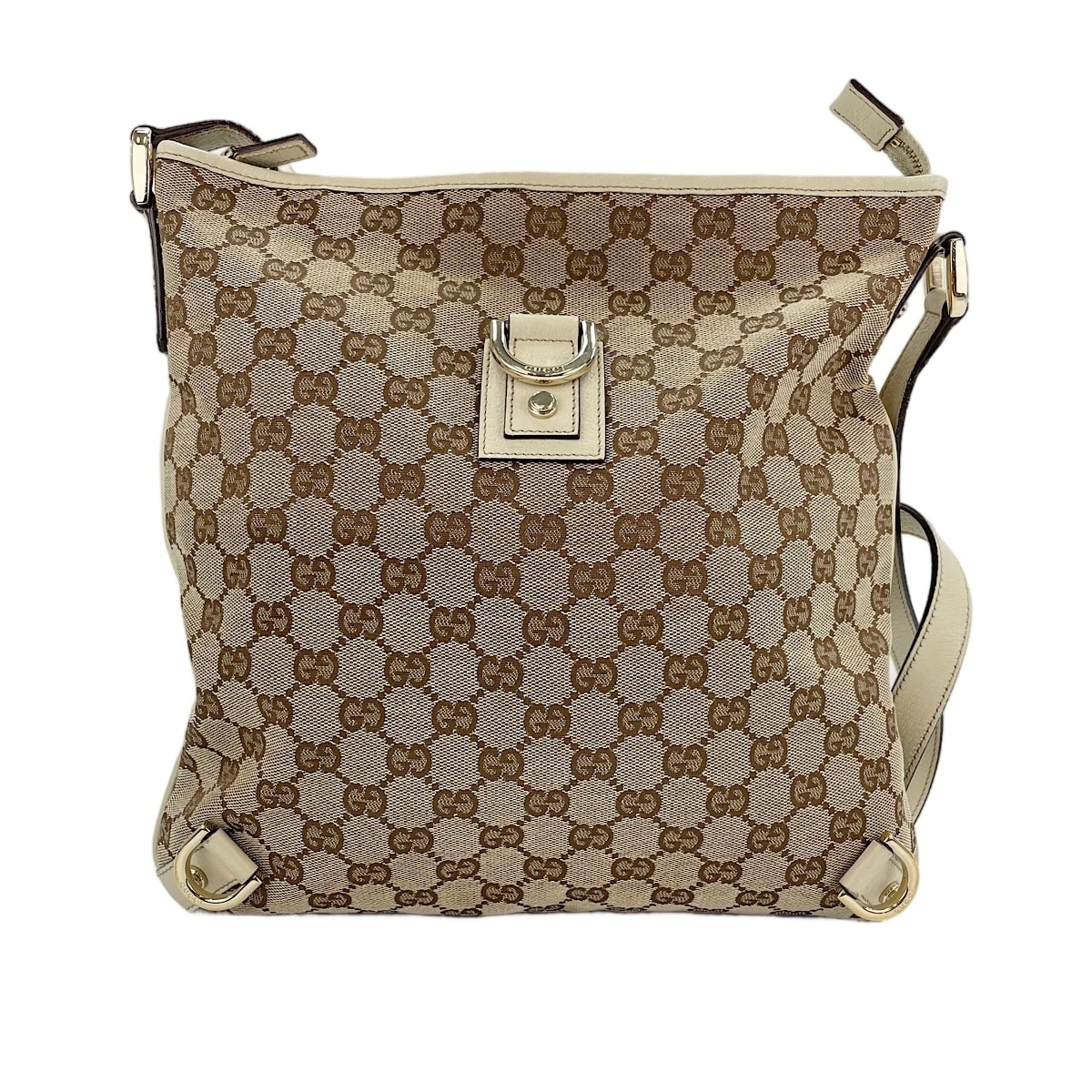 Gucci Abbey Beige Shoulder Bag (Pre-Owned)