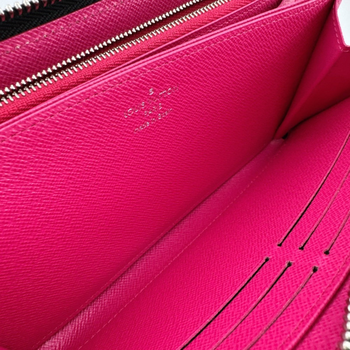 Louis Vuitton Epi Black Pink Epi Leather Long Wallet (Bi-Fold) (Pre-Owned)