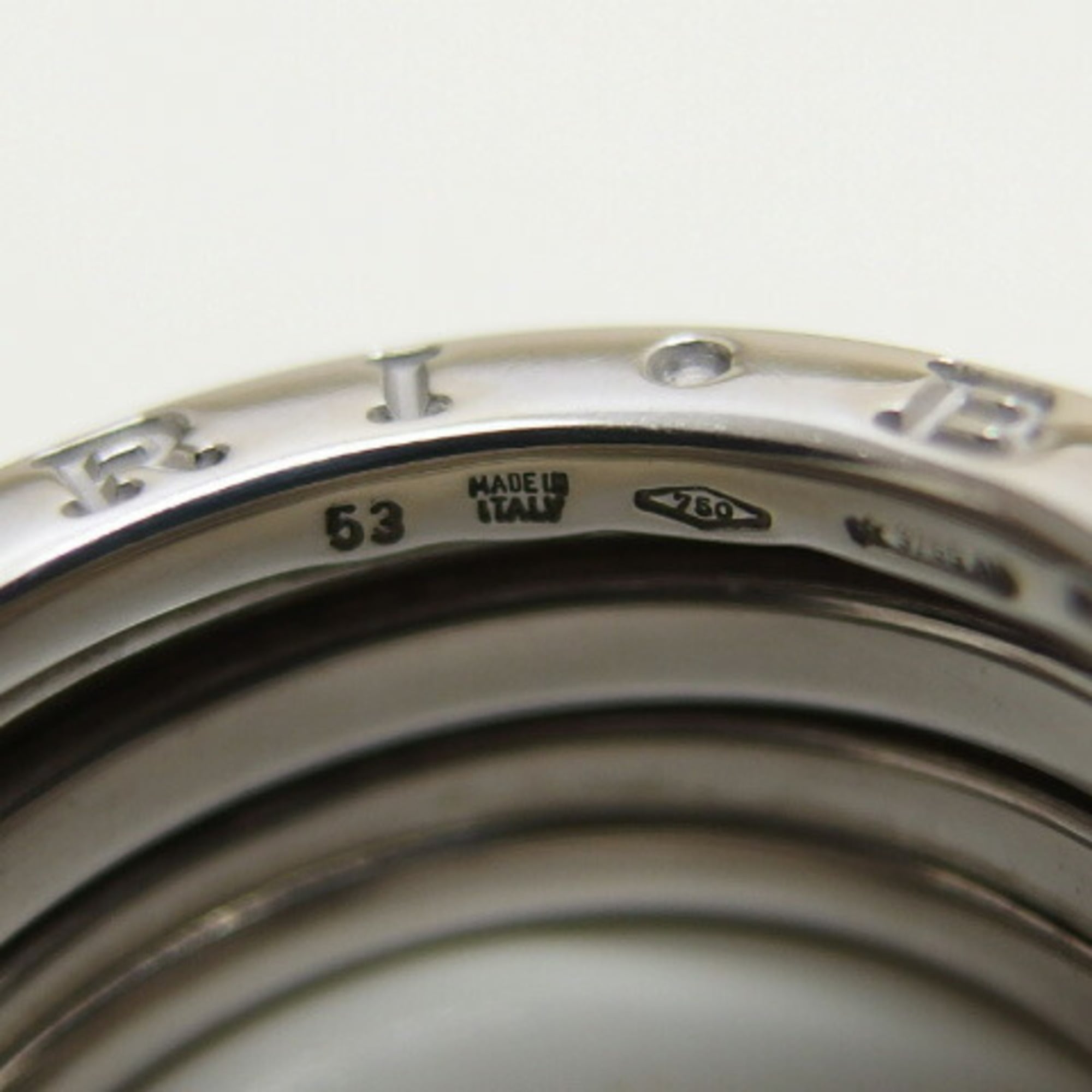 Bvlgari White Gold (18K) Band Ring (Pre-Owned)