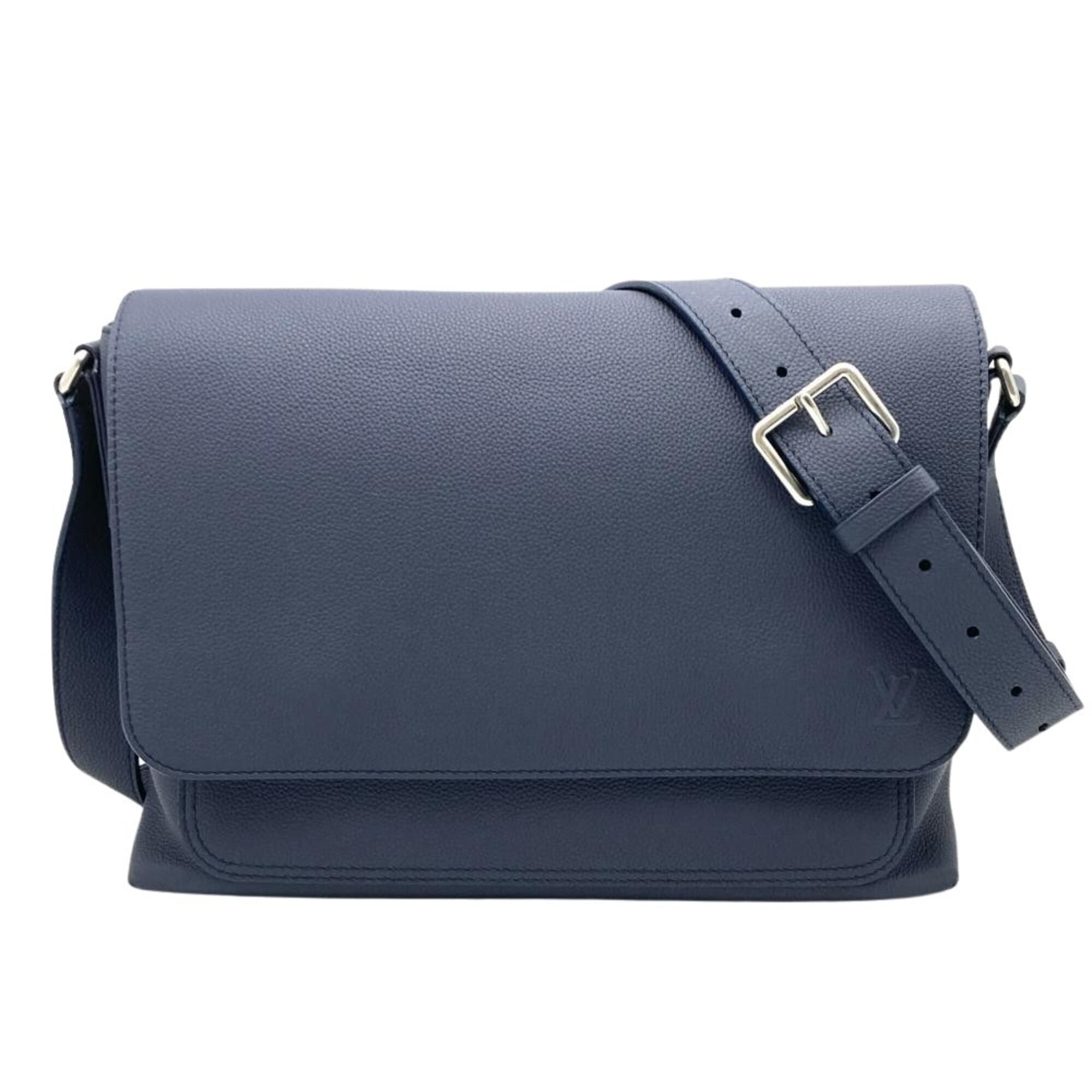 Louis Vuitton Blue Navy Shoulder Bag (Pre-Owned)