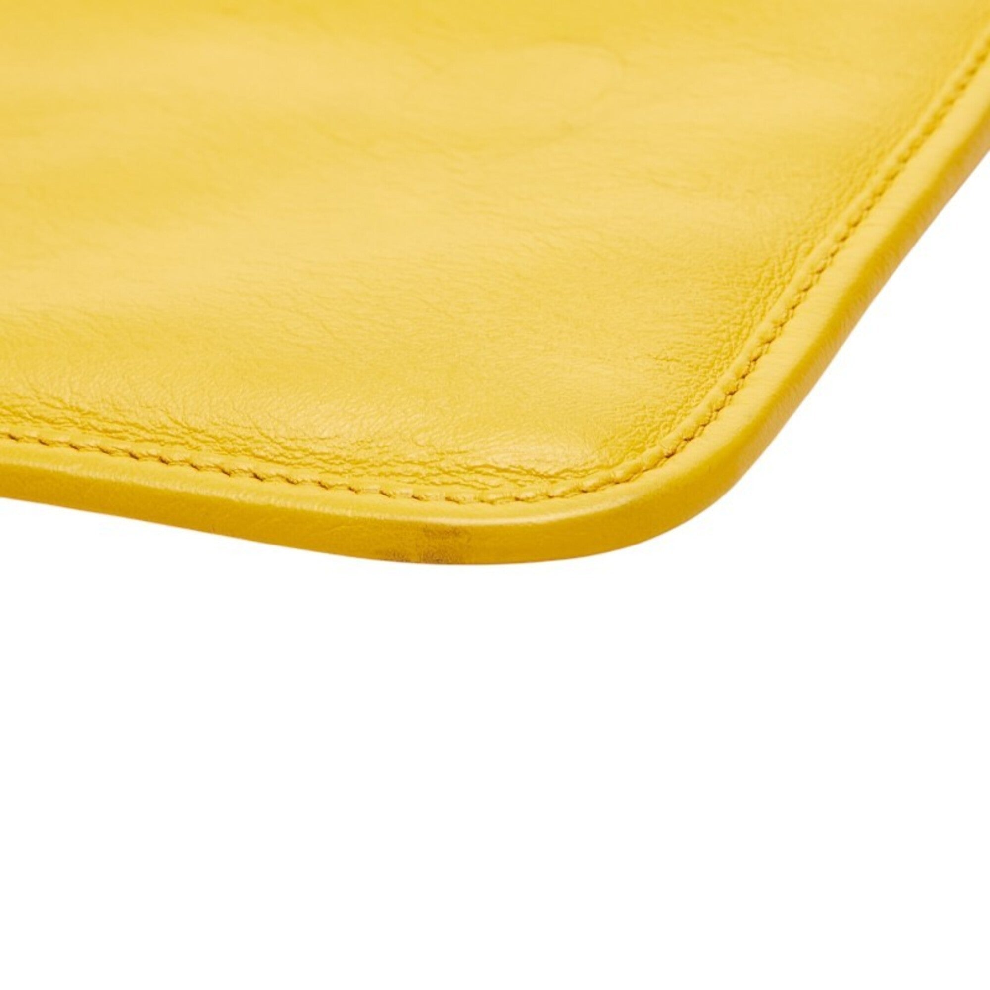 Loewe Yellow Leather Shoulder Bag (Pre-Owned)