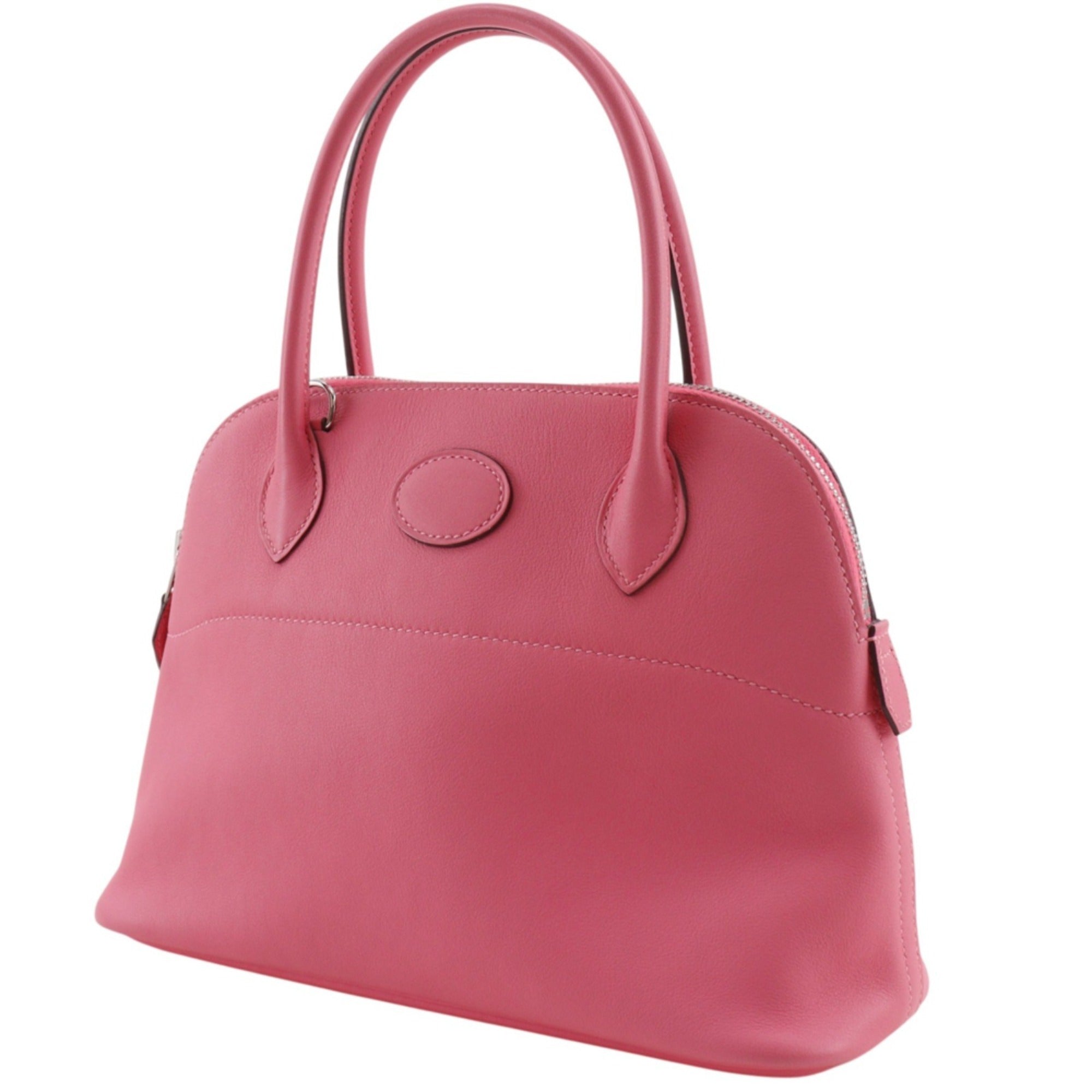 Hermes Pink Swift Leather Handbag (Pre-Owned)