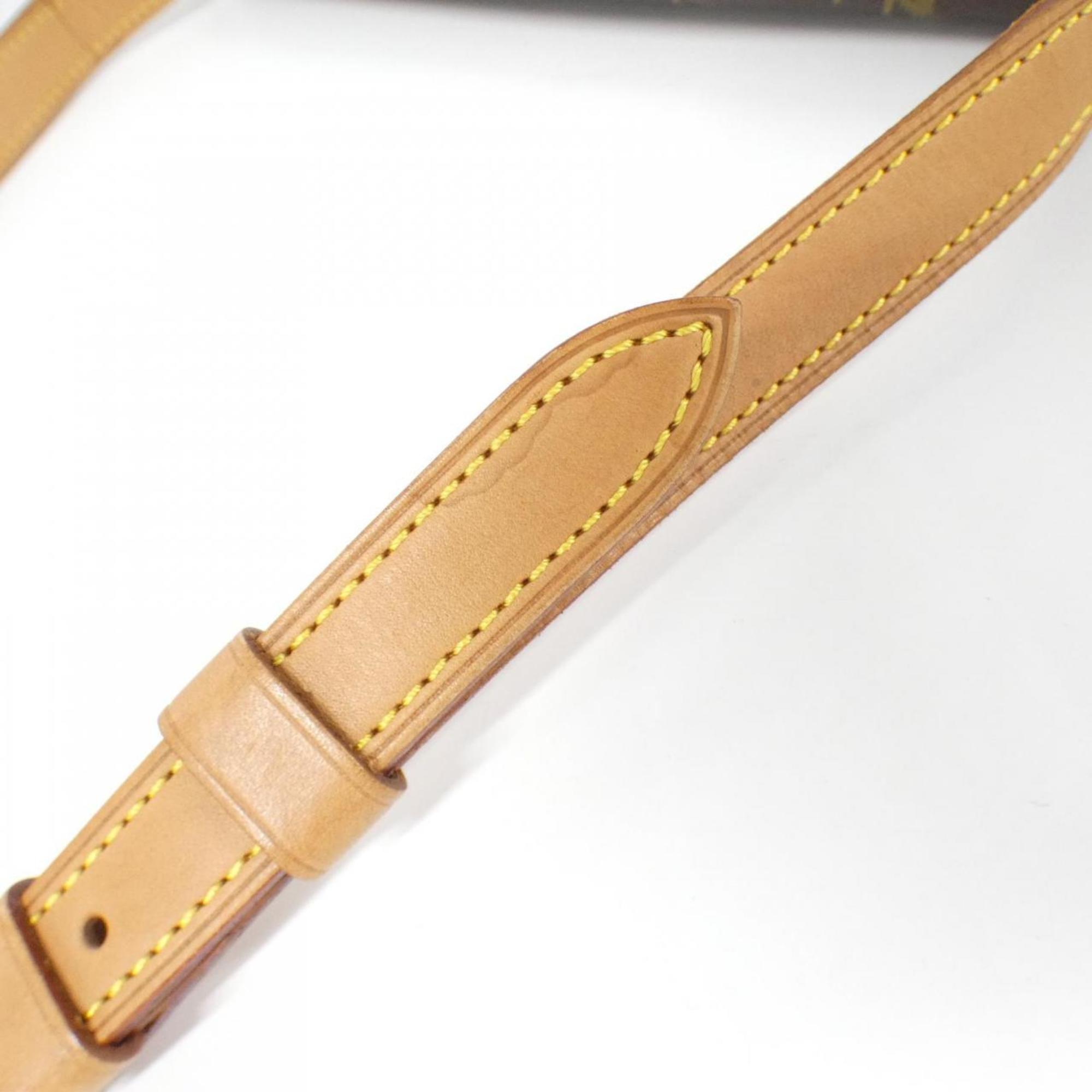 Louis Vuitton Marron Coated Canvas Shoulder Bag (Pre-Owned)