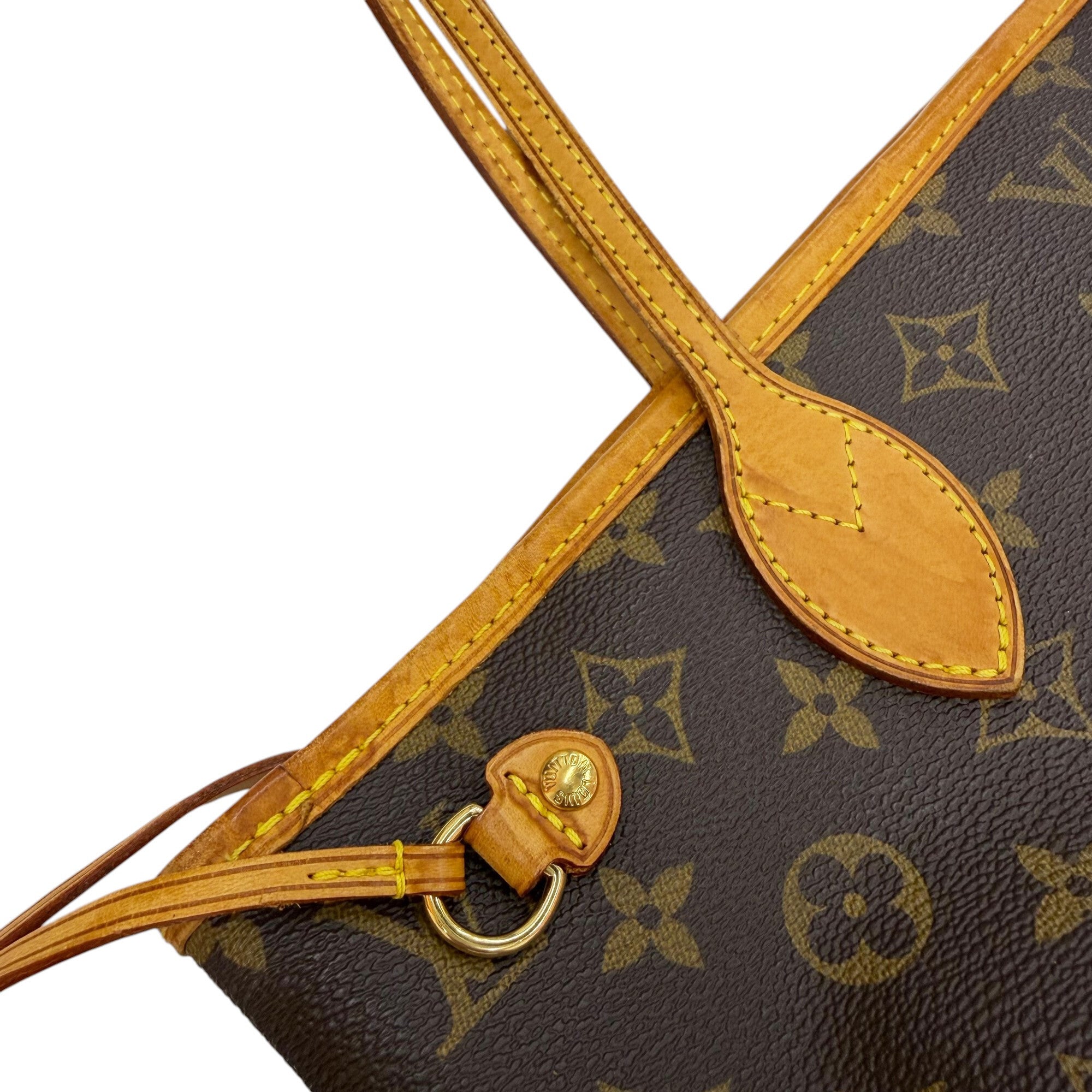 Louis Vuitton Brown Monogram Handbag Tote Bag (Pre-Owned)