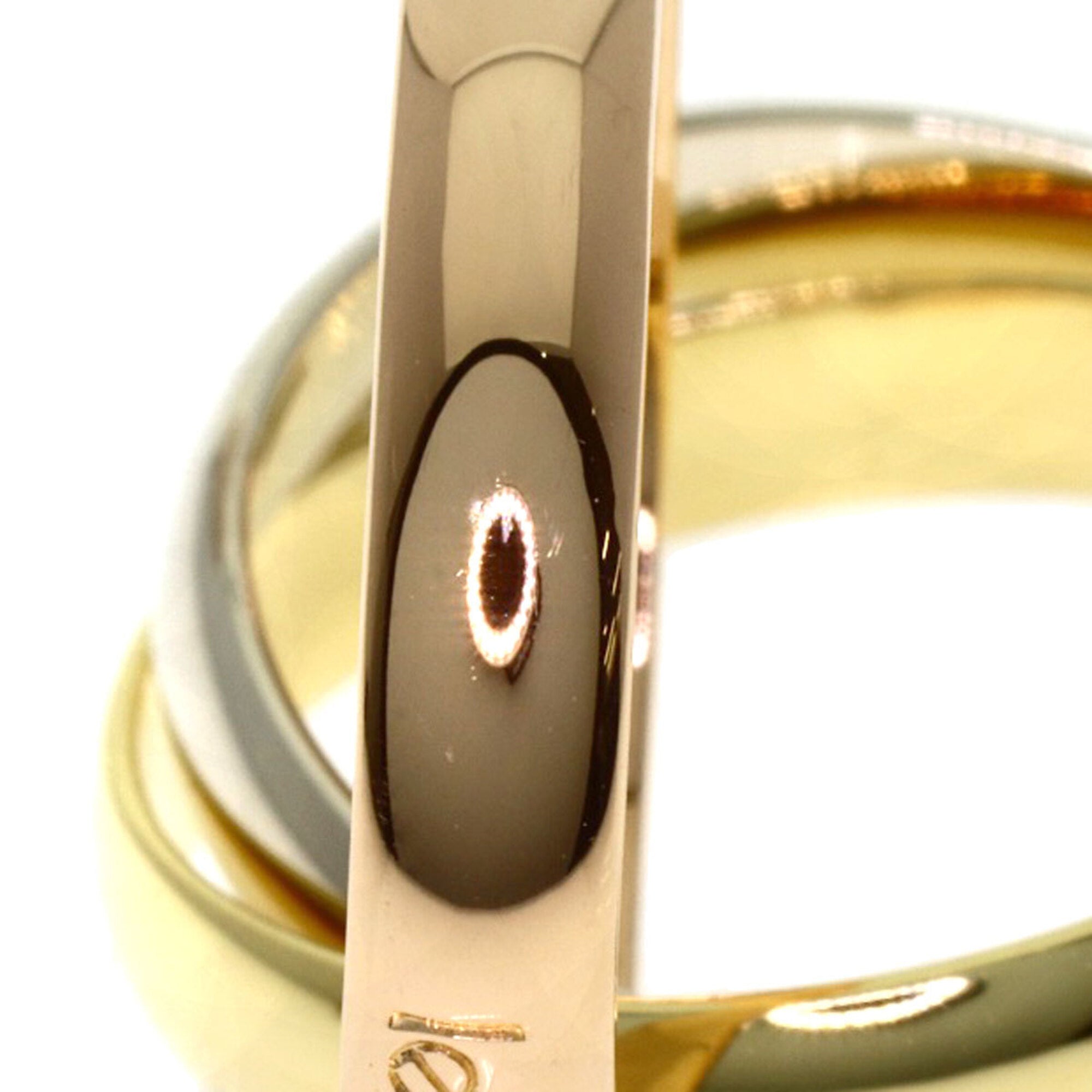 Cartier Yellow Gold (18K) Pink Gold (18K) White Gold (18K) Band Ring (Pre-Owned)