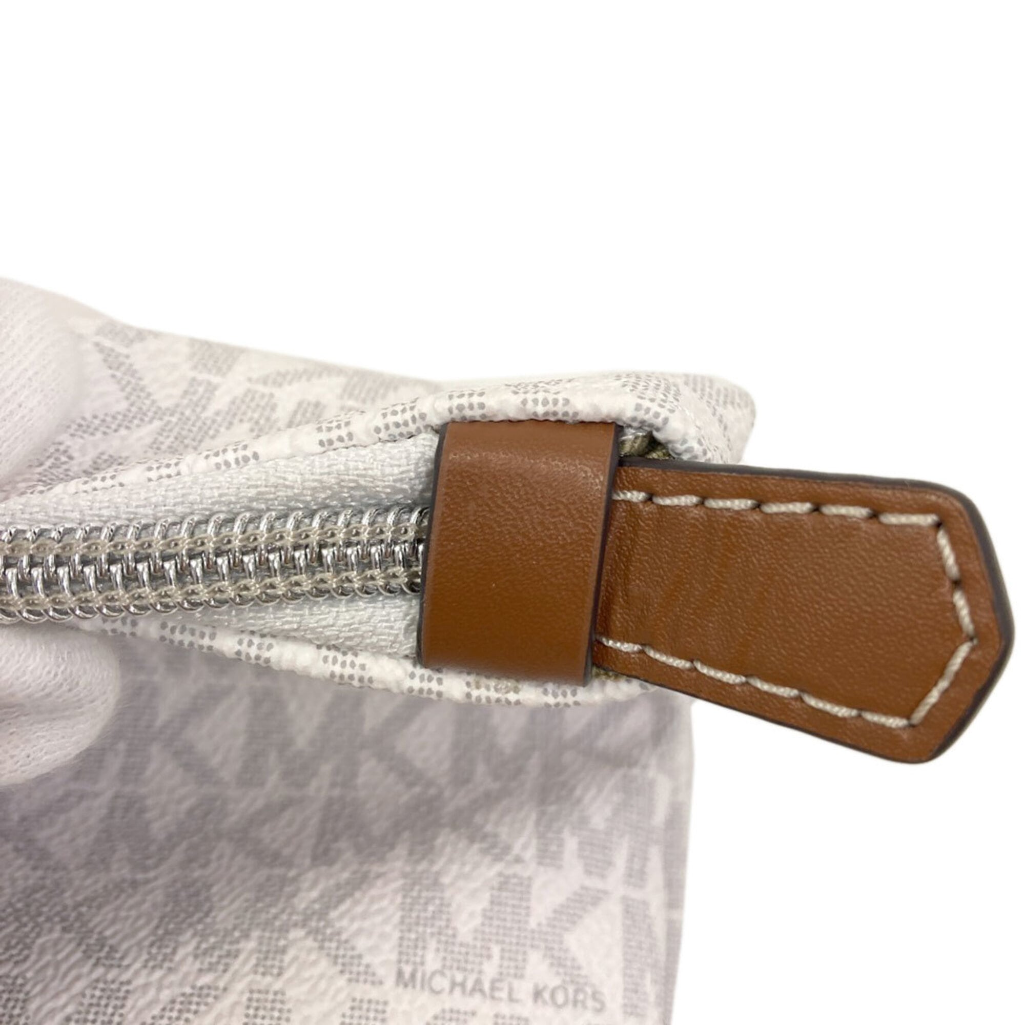 Michael Kors White Pvc Tote Bag (Pre-Owned)