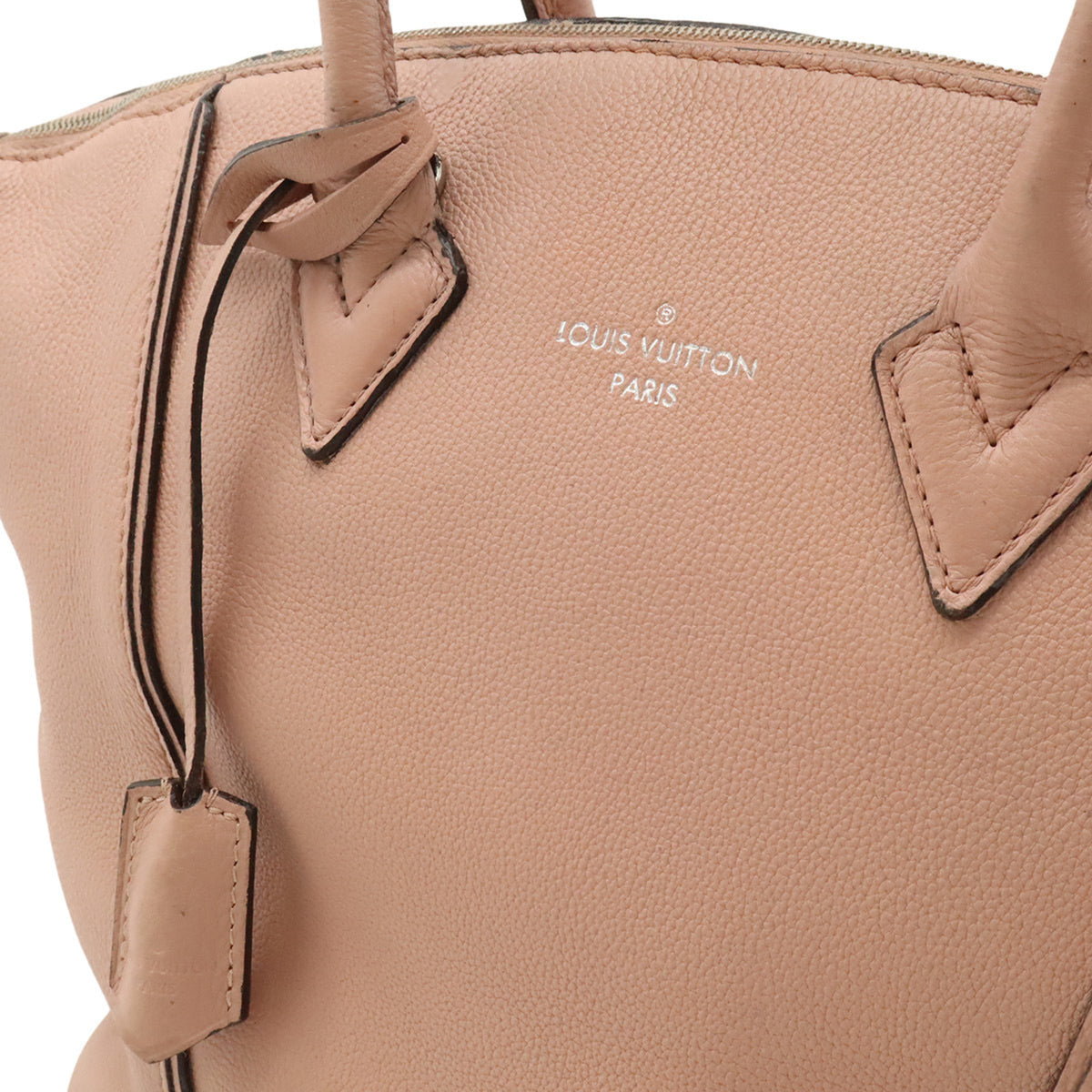 Louis Vuitton Magnolia Veau Cachemire Leather Handbag Tote Bag (Pre-Owned)