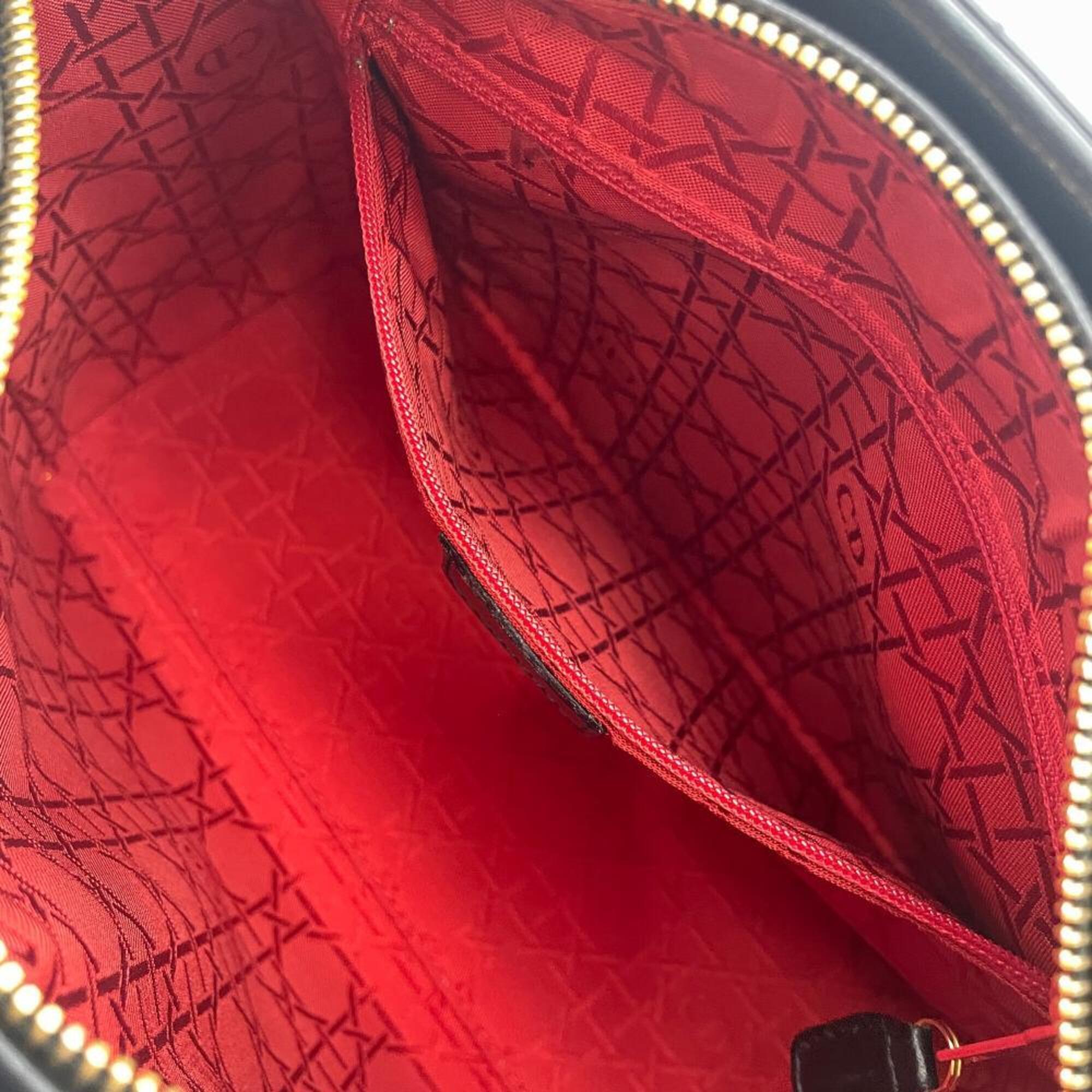 Christian Dior Black Leather Handbag (Pre-Owned)