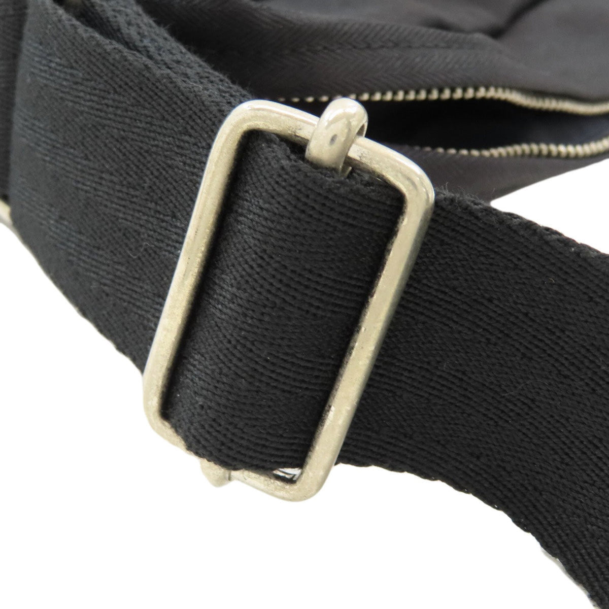 Hermes Black Polyester Cotton Briefcase (Pre-Owned)