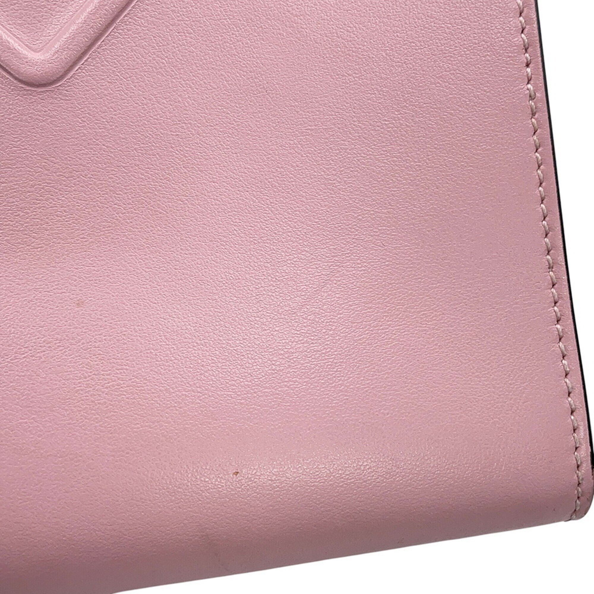 Prada Pink Leather Handbag (Pre-Owned)