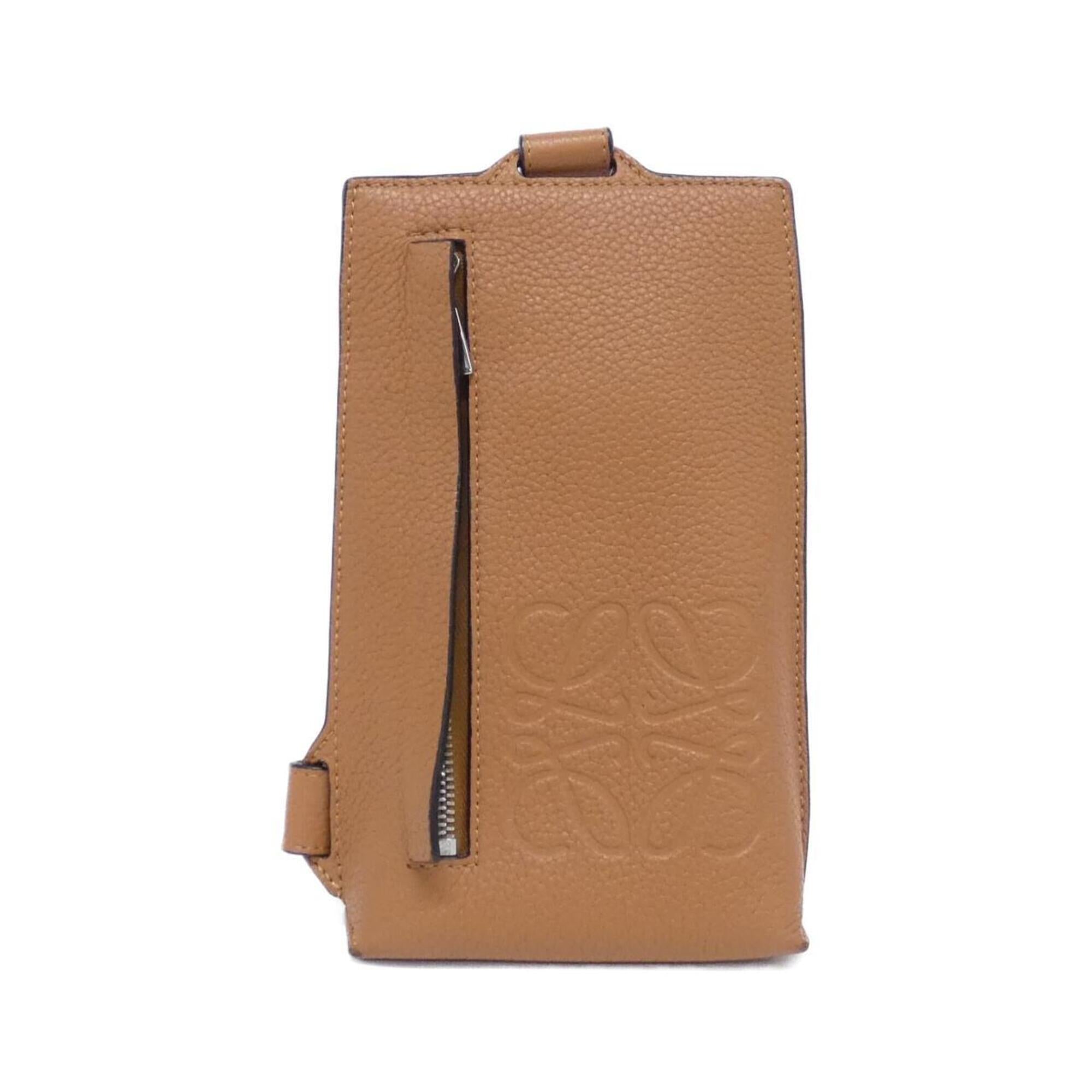 Loewe Brown Leather Shoulder Bag (Pre-Owned)