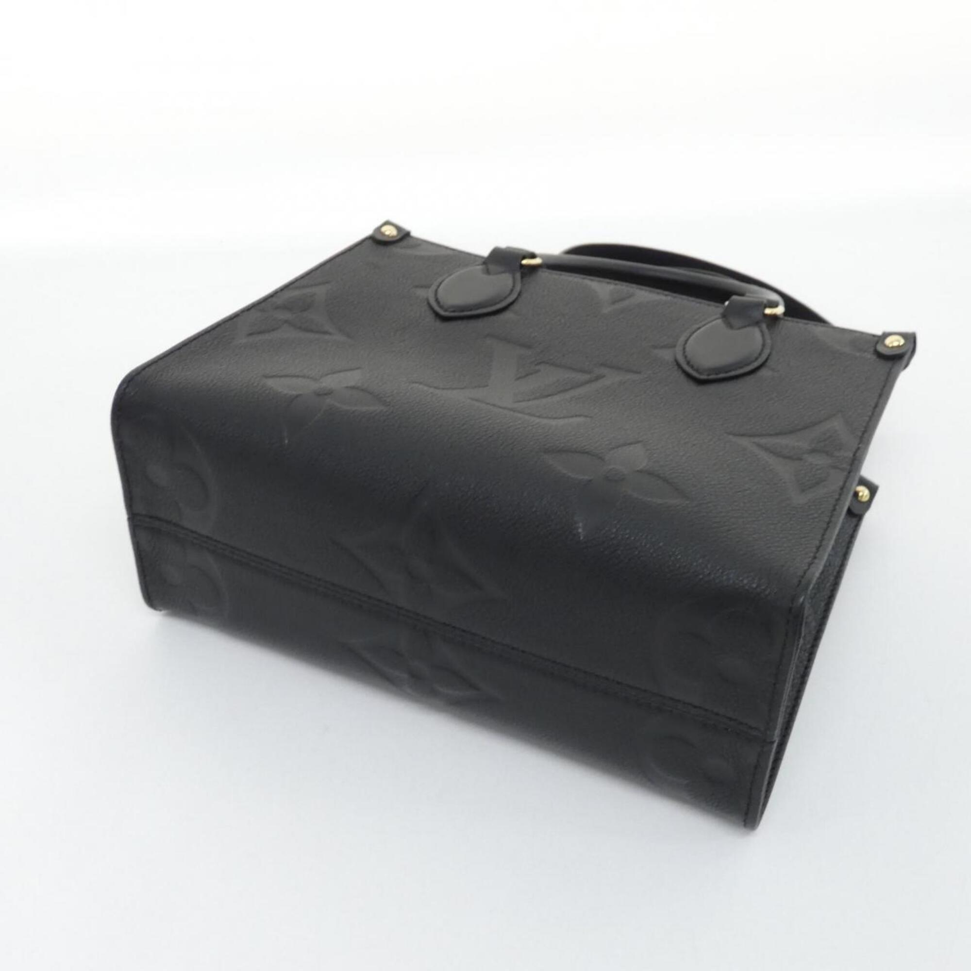 Louis Vuitton Monogram Empreinte Black Leather Handbag (Pre-Owned)