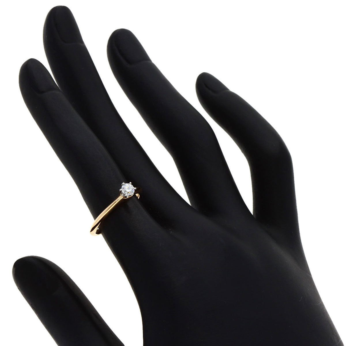 Tiffany Pink Gold Platinum Pink Gold (18K) Platinum 950 Band Ring (Pre-Owned)