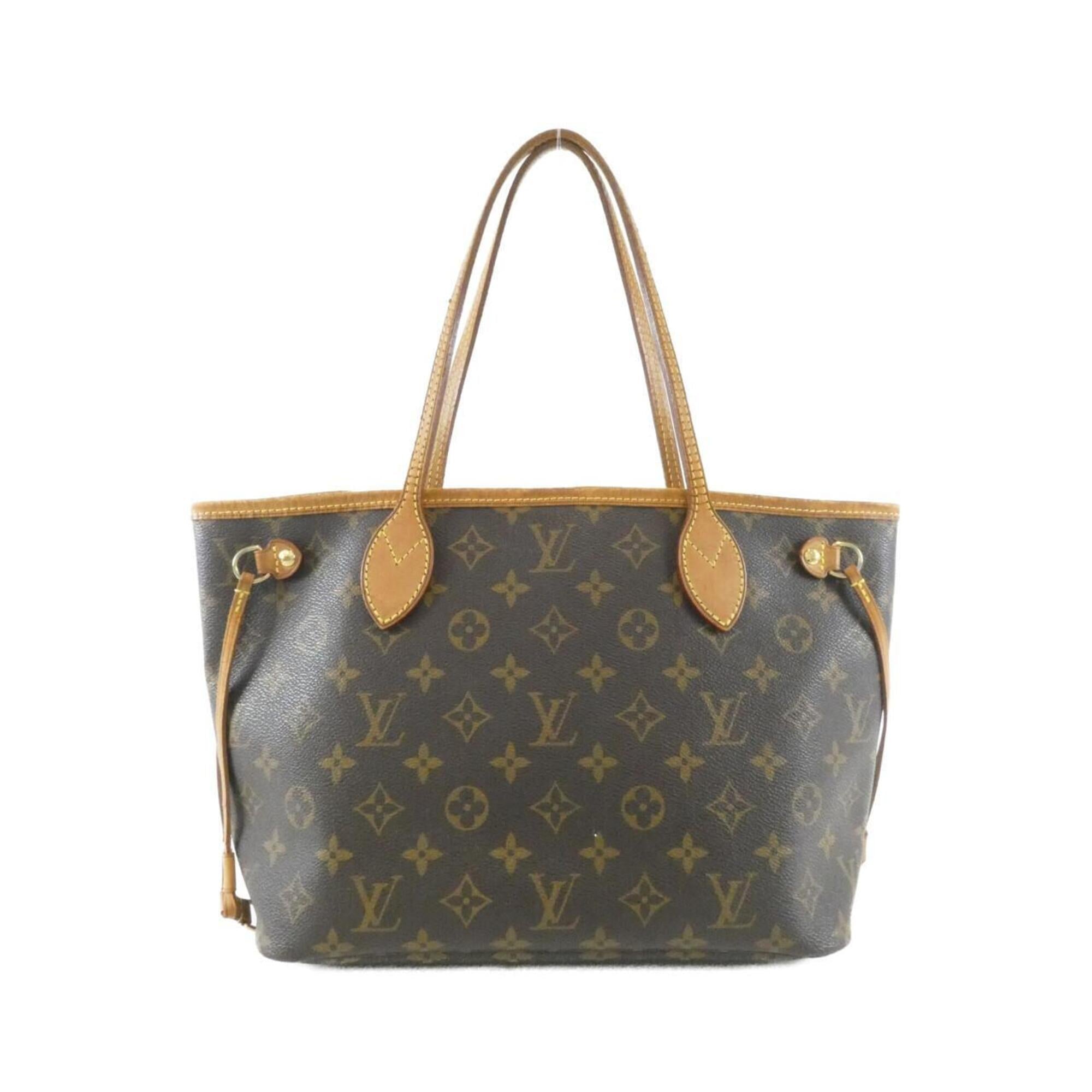 Louis Vuitton Marron Coated Canvas Handbag (Pre-Owned)