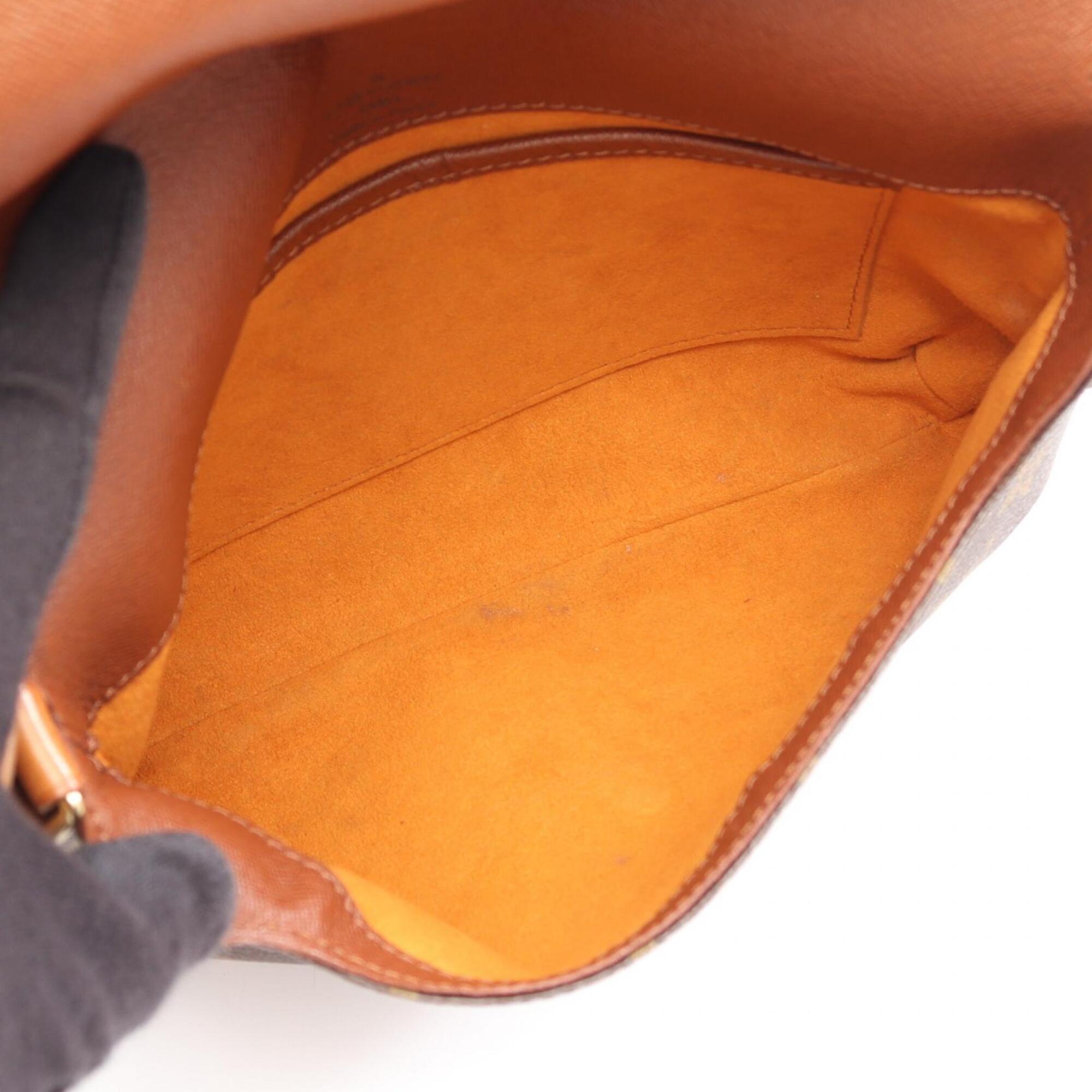 Louis Vuitton Brown Coated Canvas Monogram Pvc Leather Handbag Shoulder Bag (Pre-Owned)