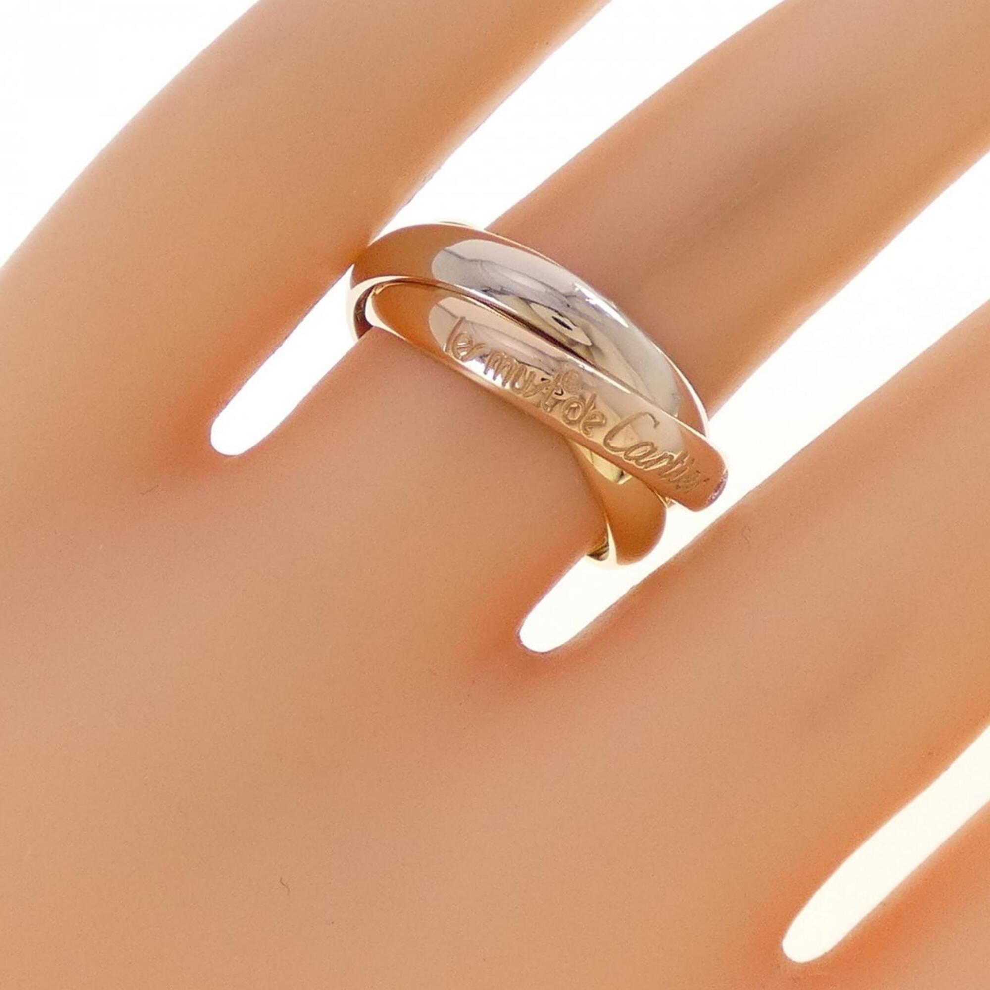Cartier Yellow Gold (18K) Pink Gold (18K) White Gold (18K) Band Ring (Pre-Owned)
