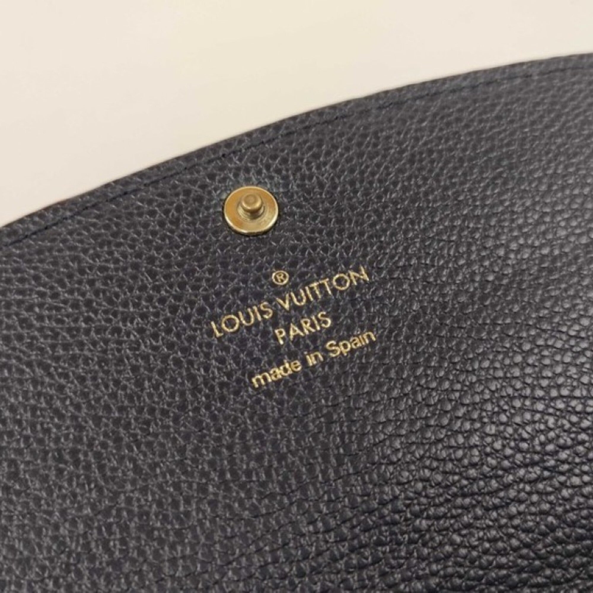 Louis Vuitton Marine Rouge Monogram Empreinte Long Wallet (Bi-Fold) (Pre-Owned)