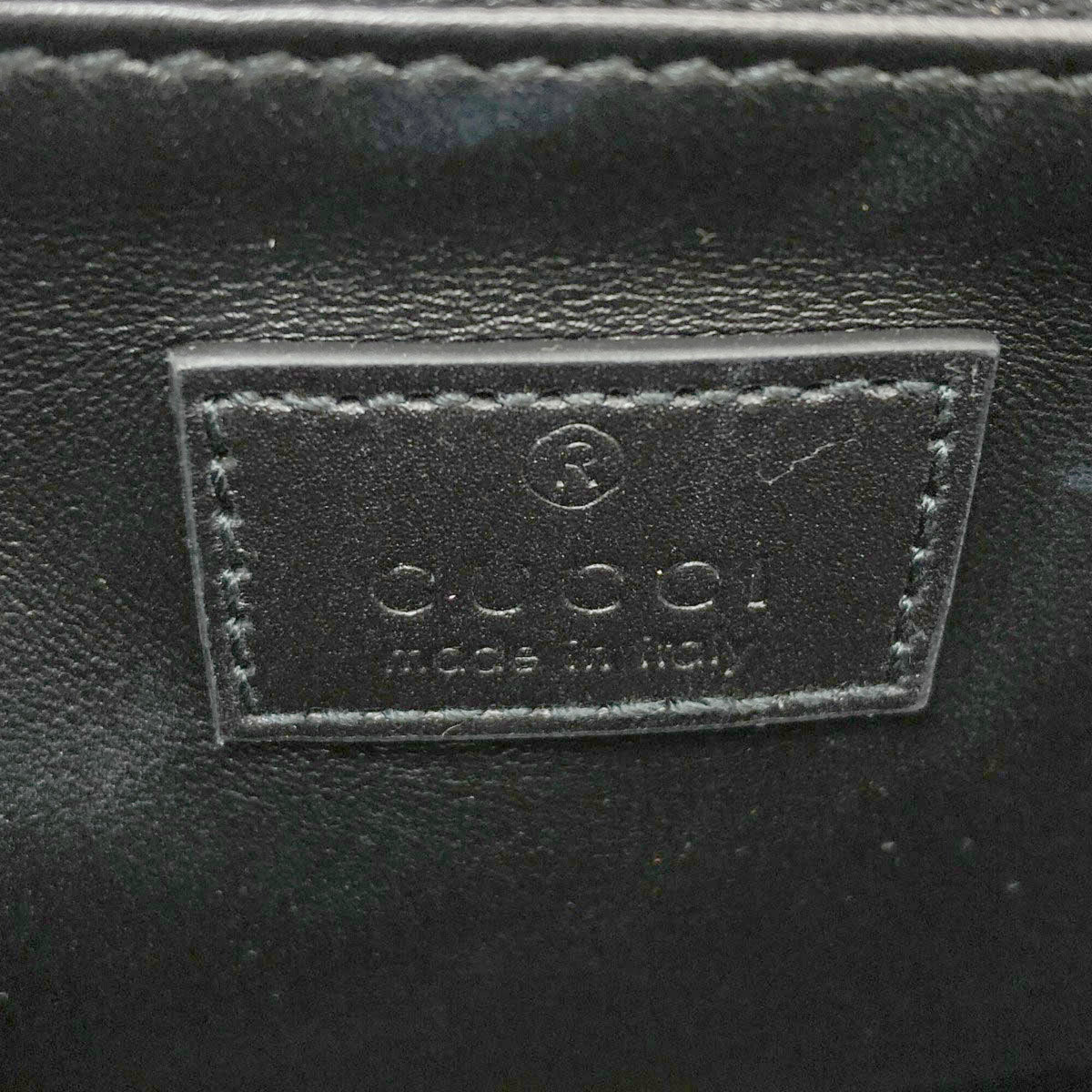 Gucci Black Leather Shoulder Bag (Pre-Owned)
