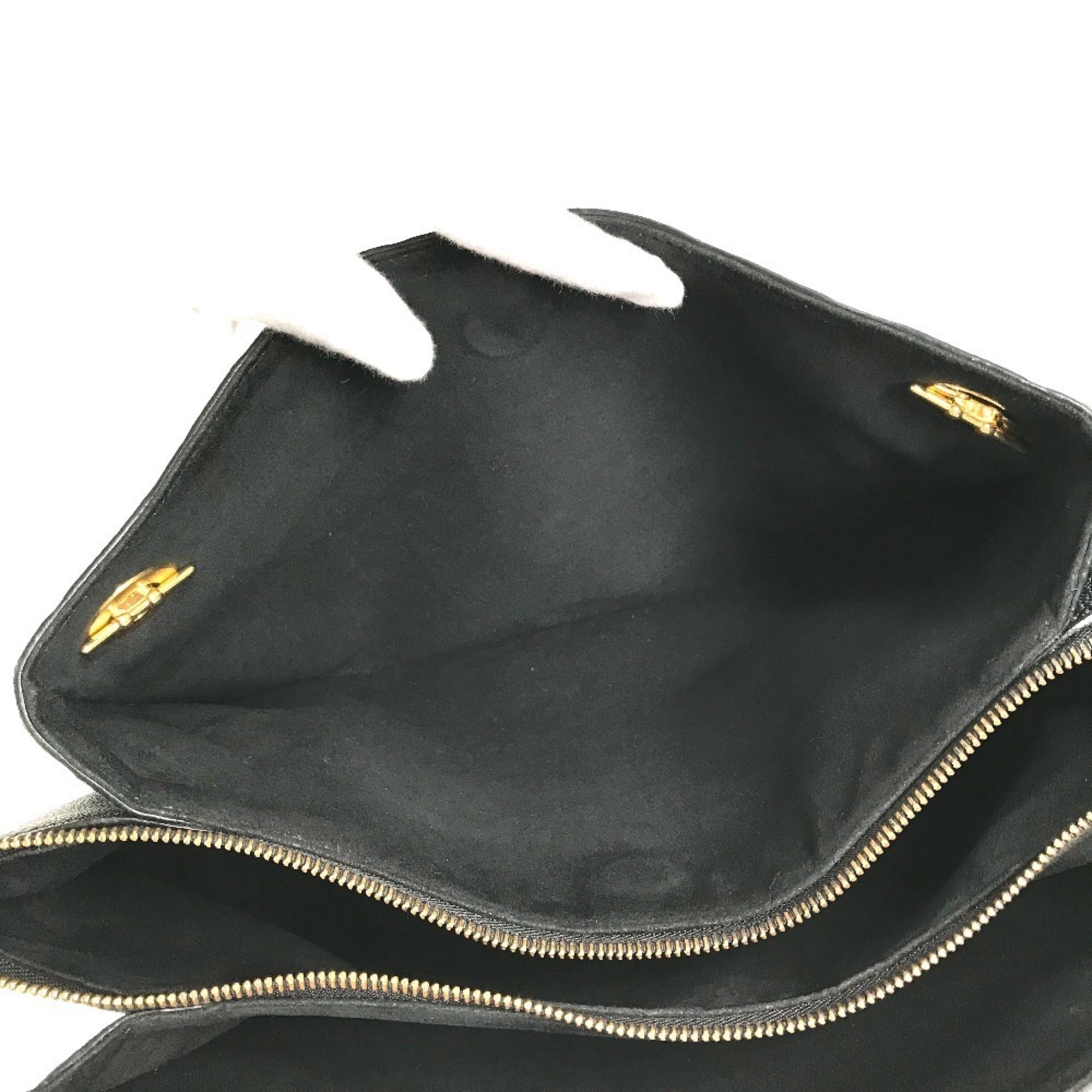 Louis Vuitton Black Noir Monogram Empreinte Shoulder Bag Tote Bag (Pre-Owned)
