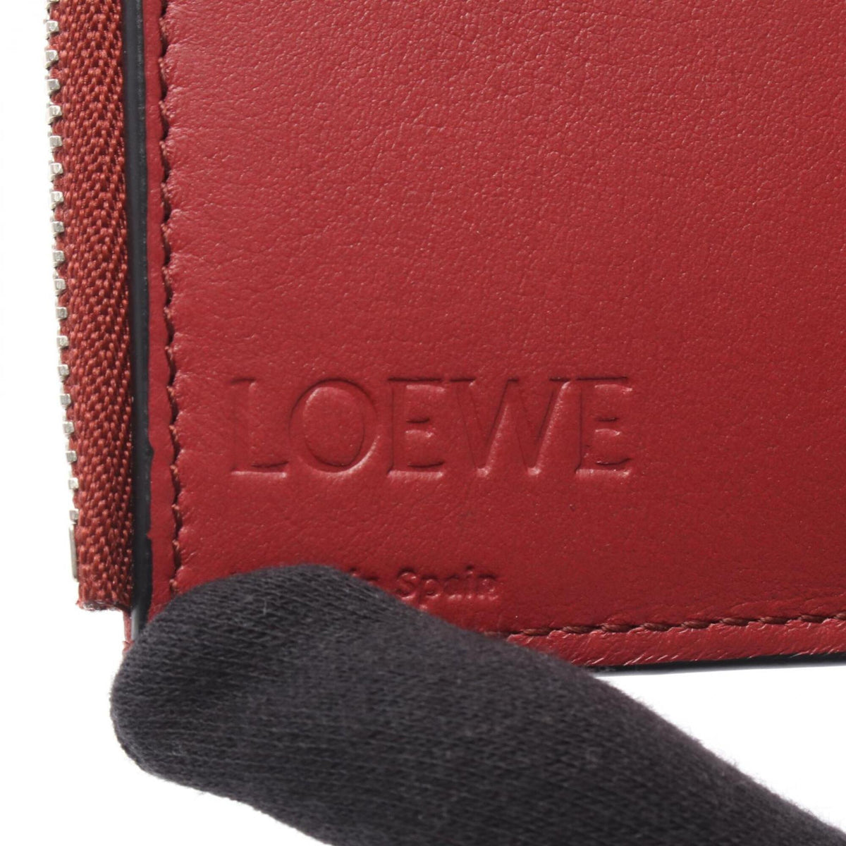 Loewe Brown Leather Wallet (Tri-Fold) (Pre-Owned)