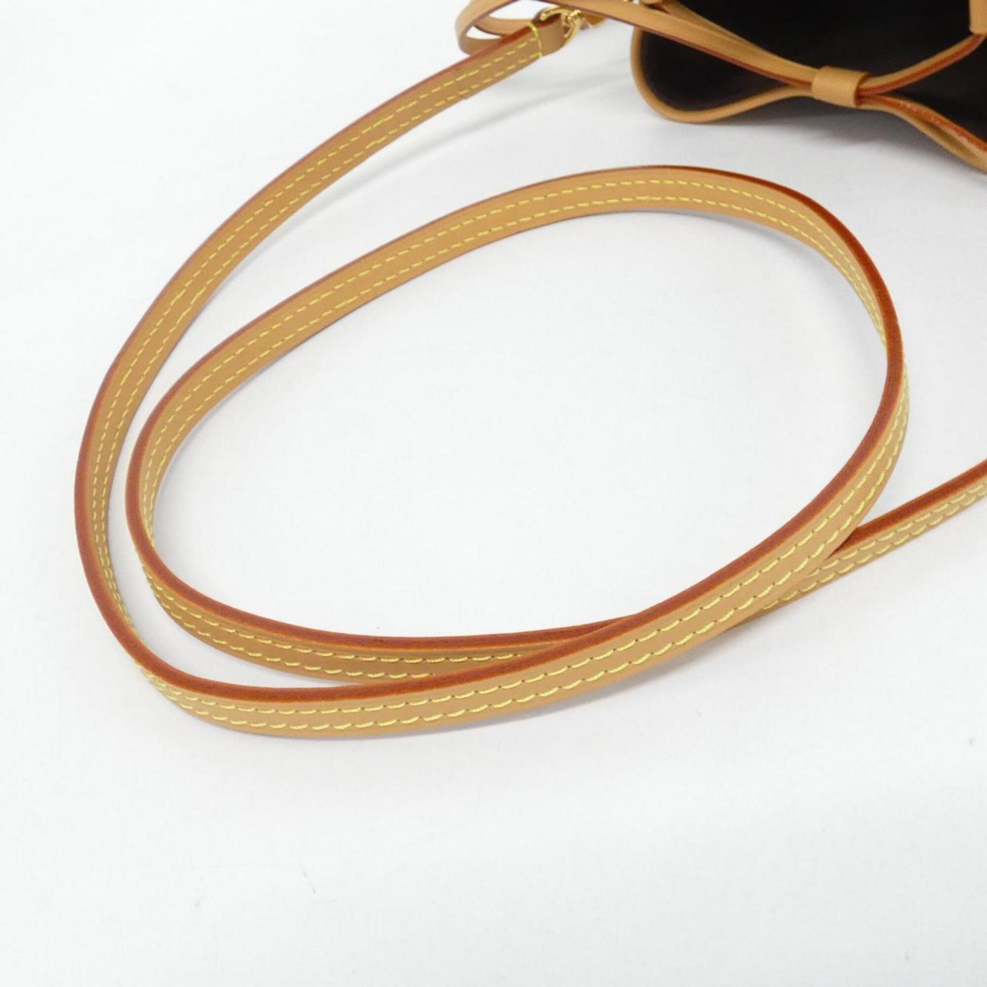 Louis Vuitton Marron Monogram Coated Canvas Shoulder Bag (Pre-Owned)